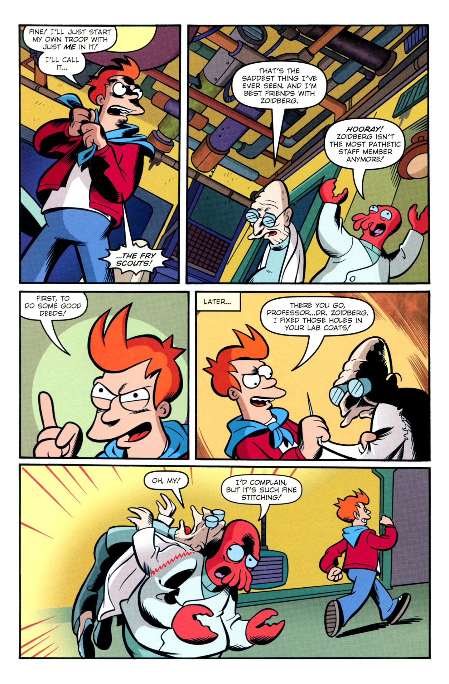 Read online Futurama Comics comic -  Issue #61 - 9