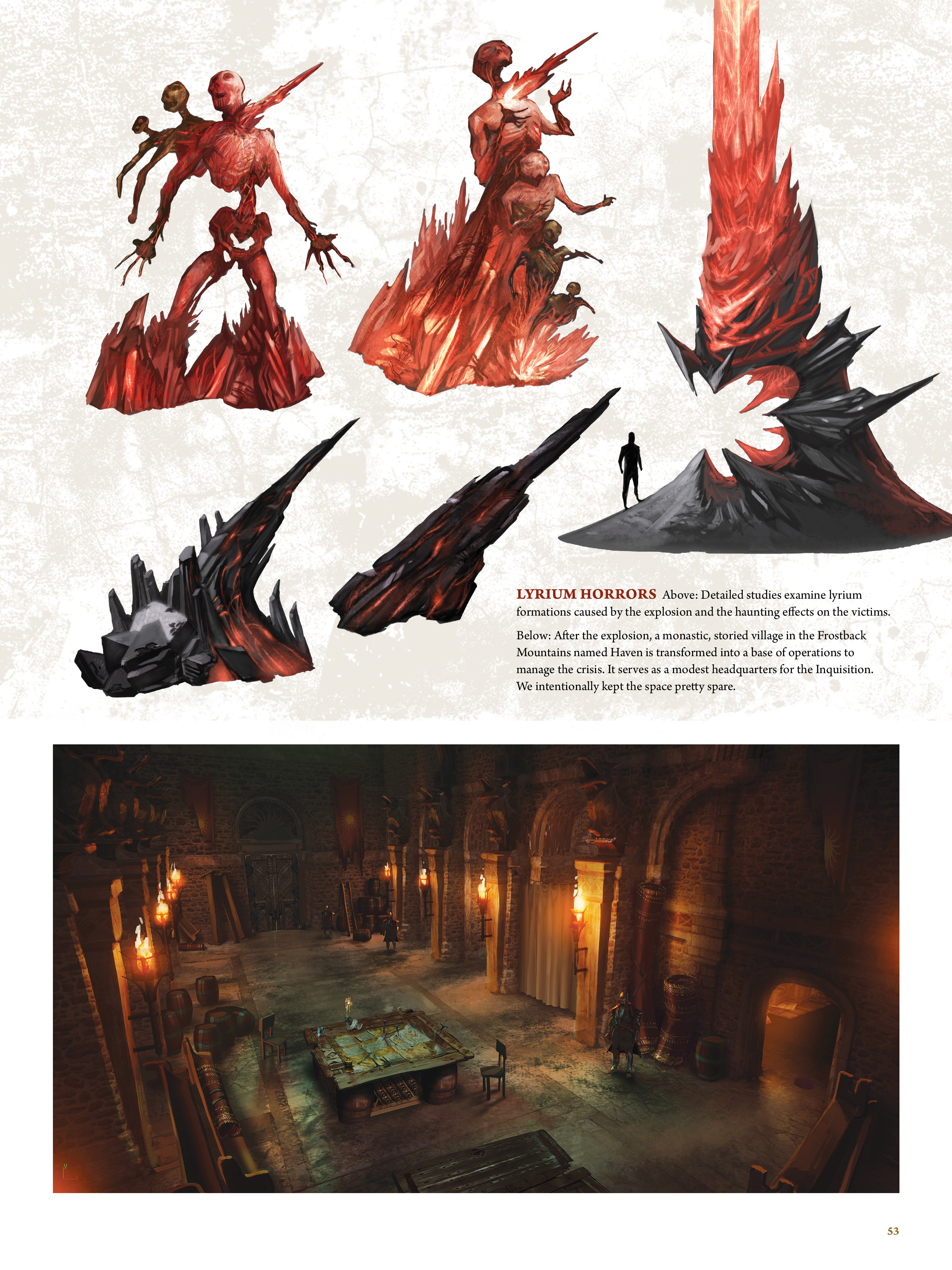 Read online The Art of Dragon Age: Inquisition comic -  Issue # TPB (Part 1) - 49