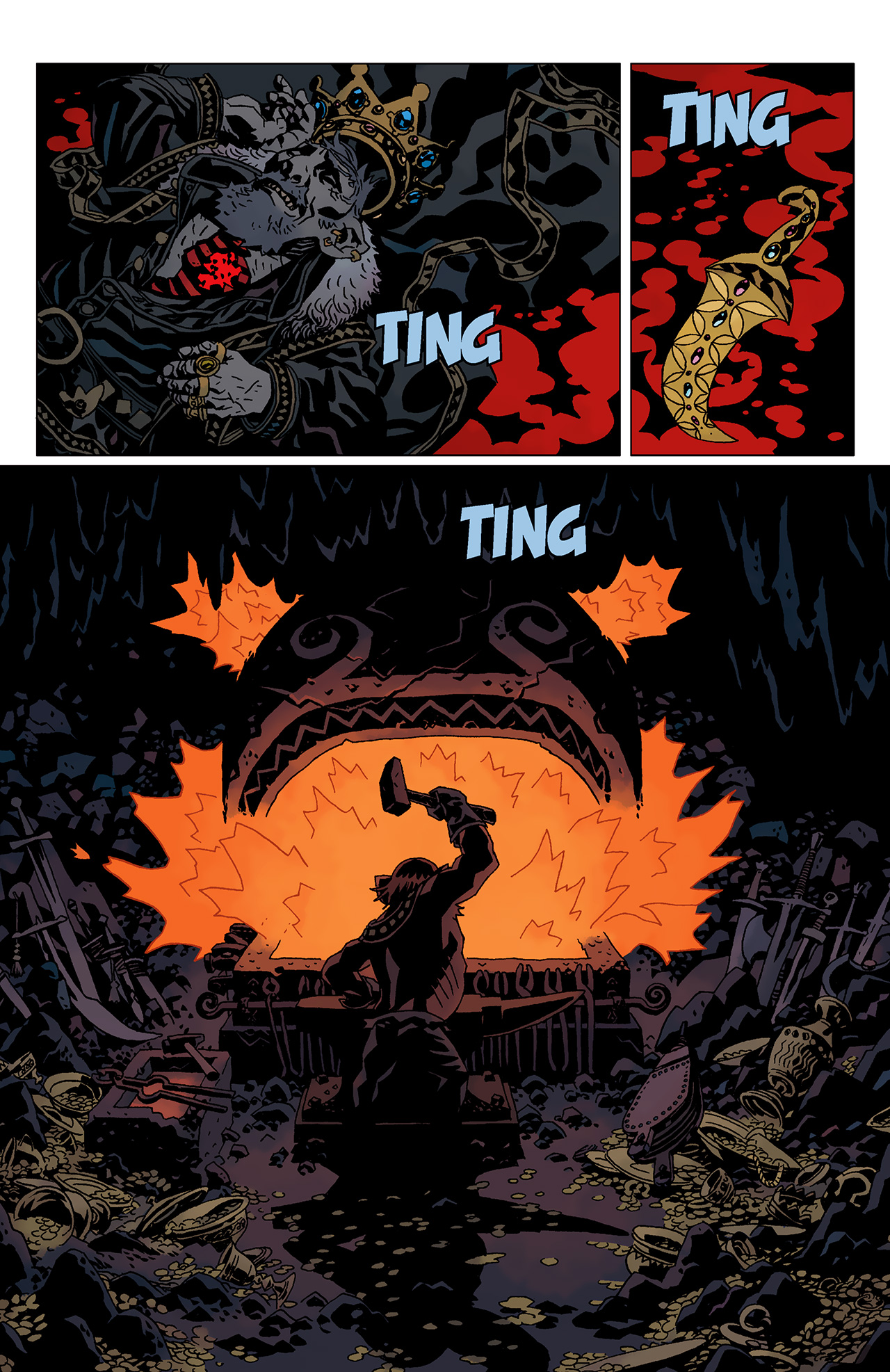Read online Hellboy: The Wild Hunt comic -  Issue #8 - 25