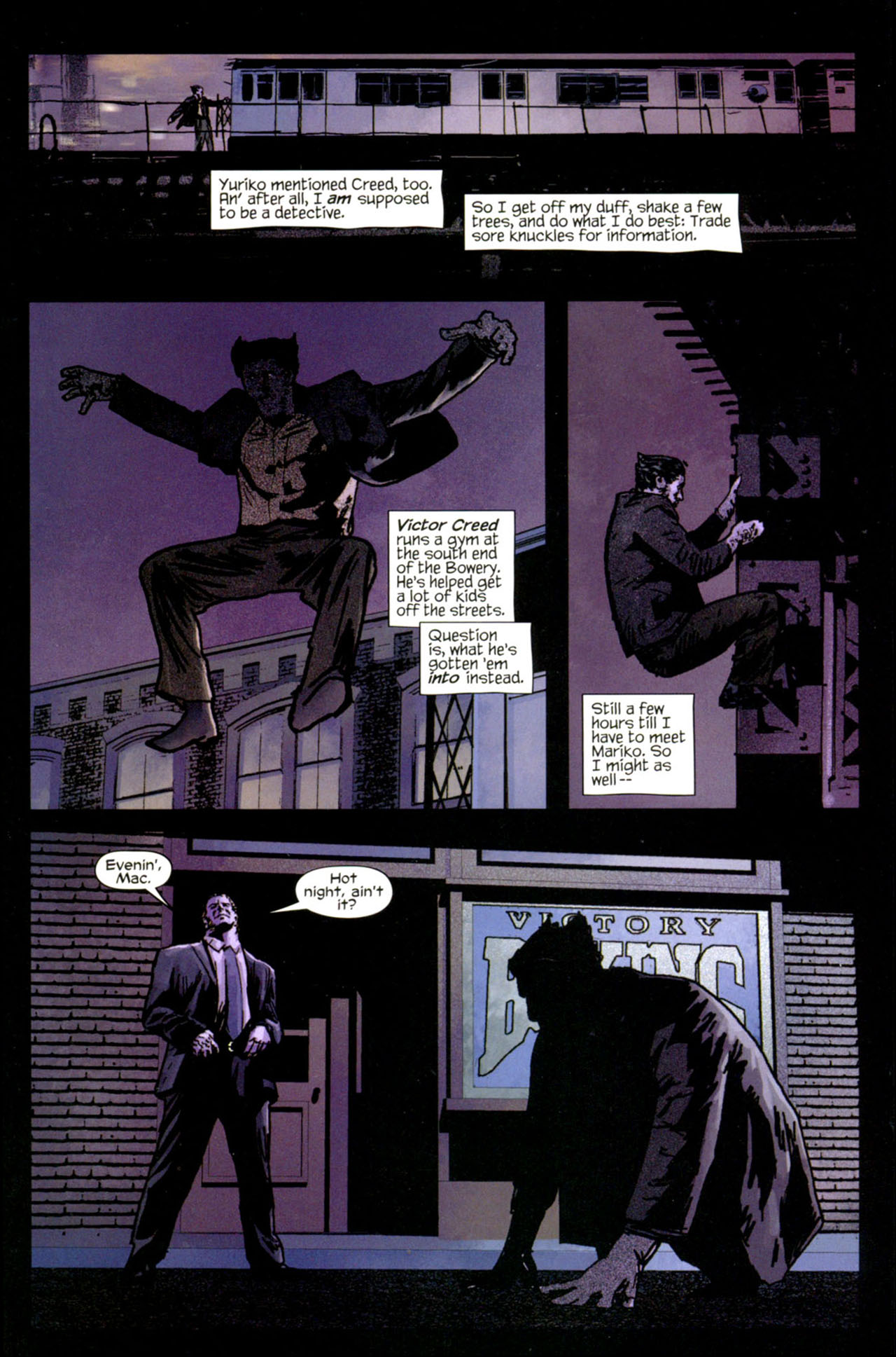 Read online Wolverine Noir comic -  Issue #2 - 20