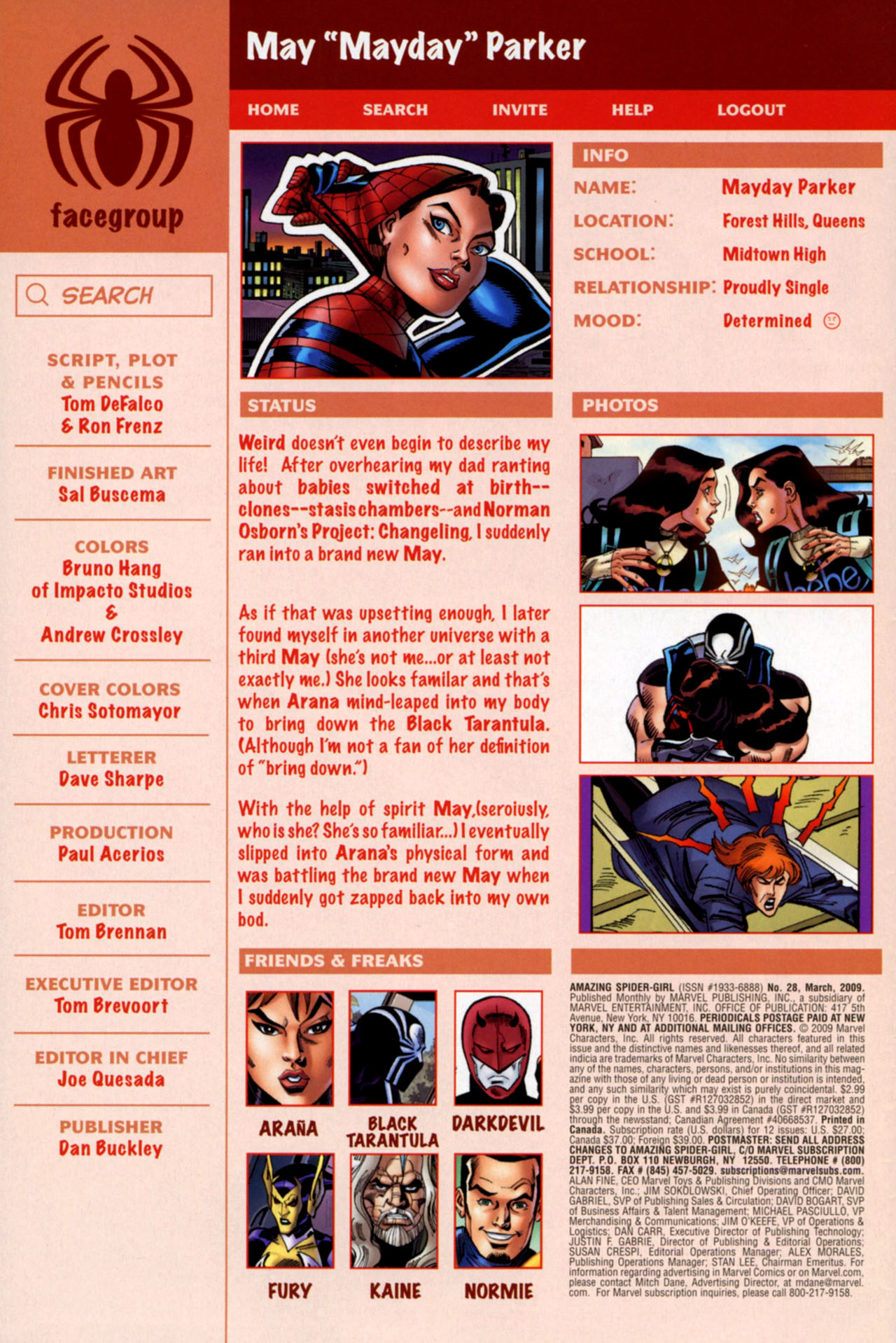 Read online Amazing Spider-Girl comic -  Issue #28 - 3