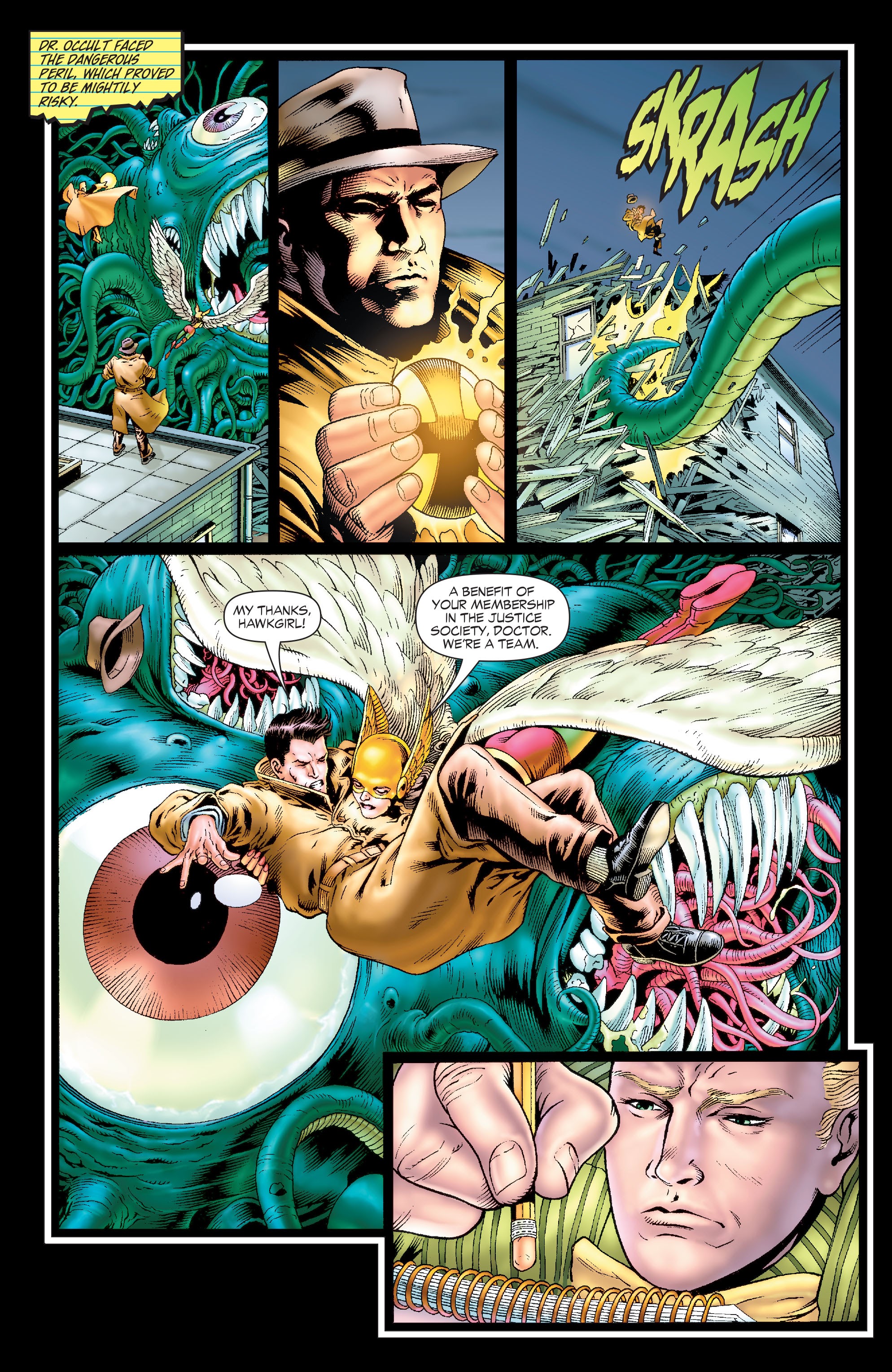Read online JSA Strange Adventures comic -  Issue #1 - 8