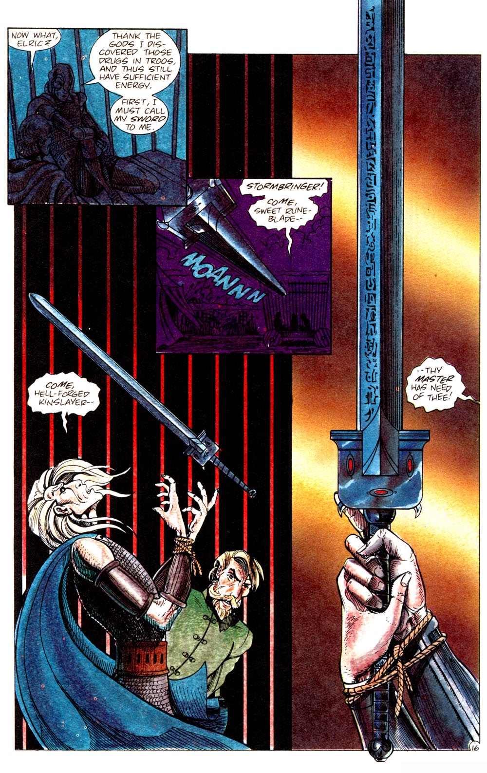 Read online Elric: The Bane of the Black Sword comic -  Issue #5 - 19