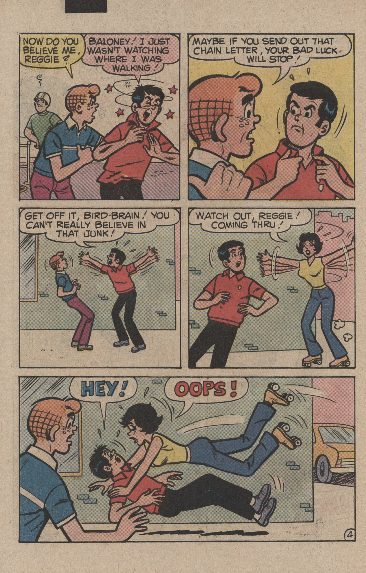 Read online Reggie and Me (1966) comic -  Issue #126 - 6
