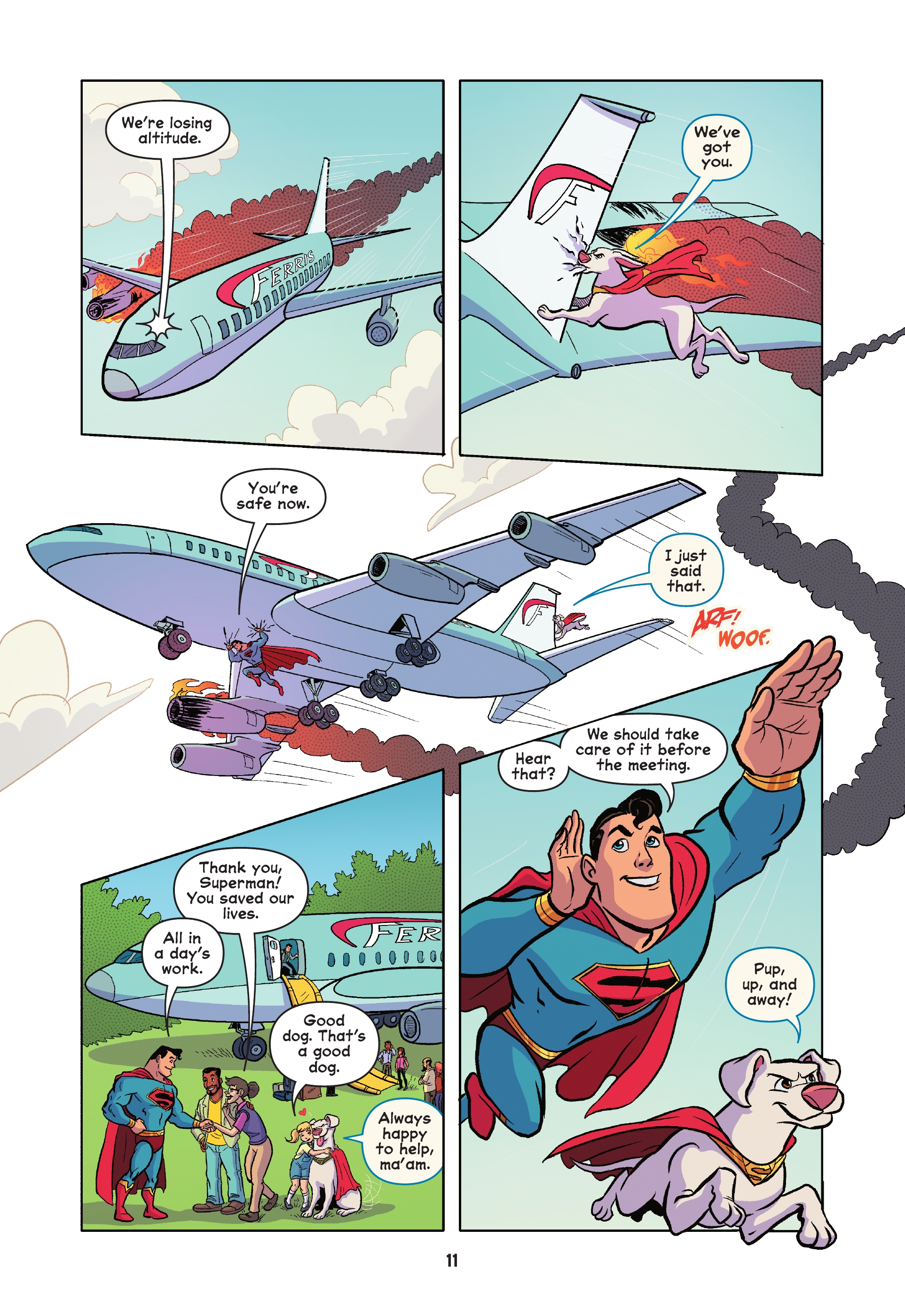 Read online DC League of Super-Pets: The Great Mxy-Up comic -  Issue # TPB (Part 1) - 9