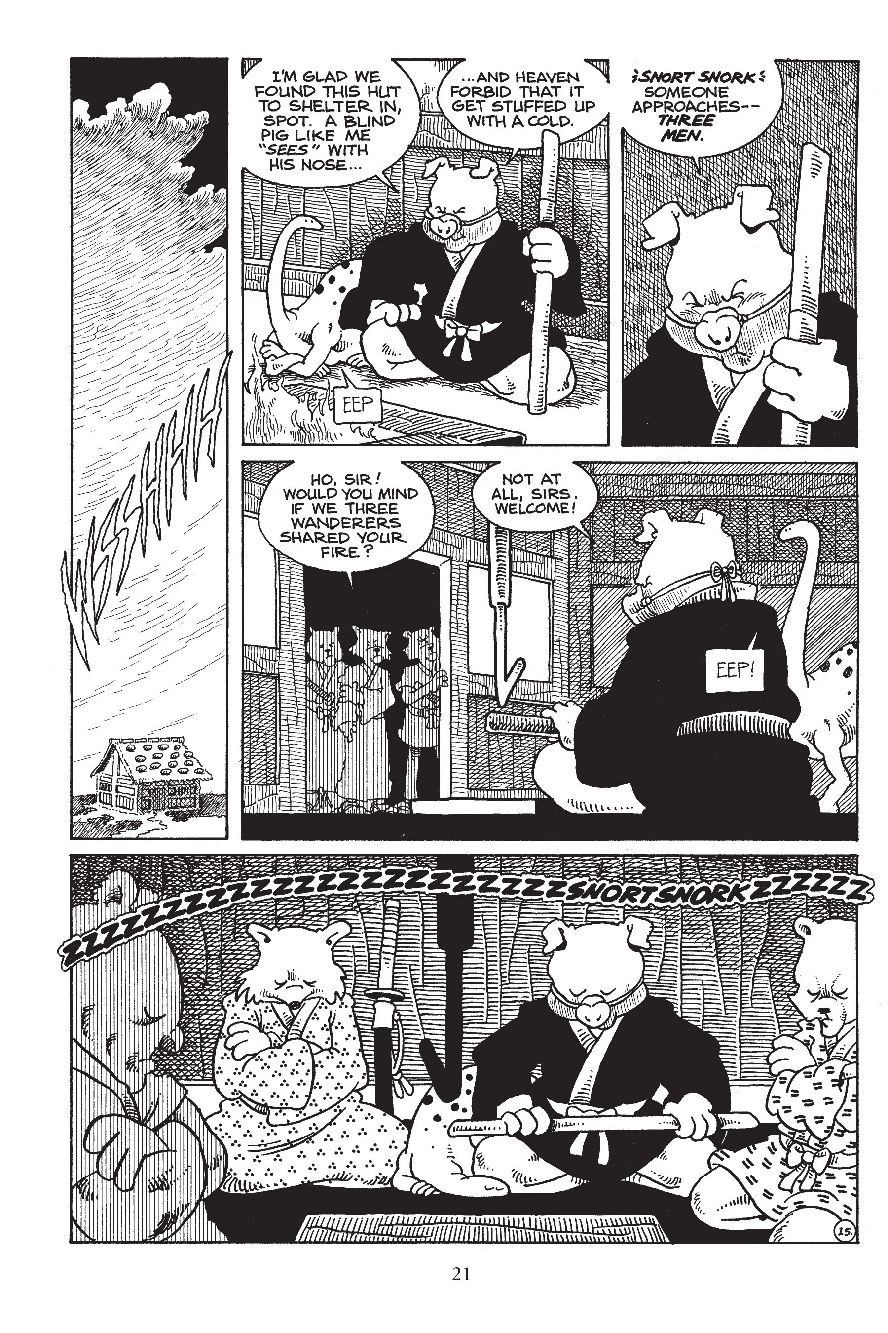 Read online Usagi Yojimbo (1987) comic -  Issue # _TPB 4 - 23