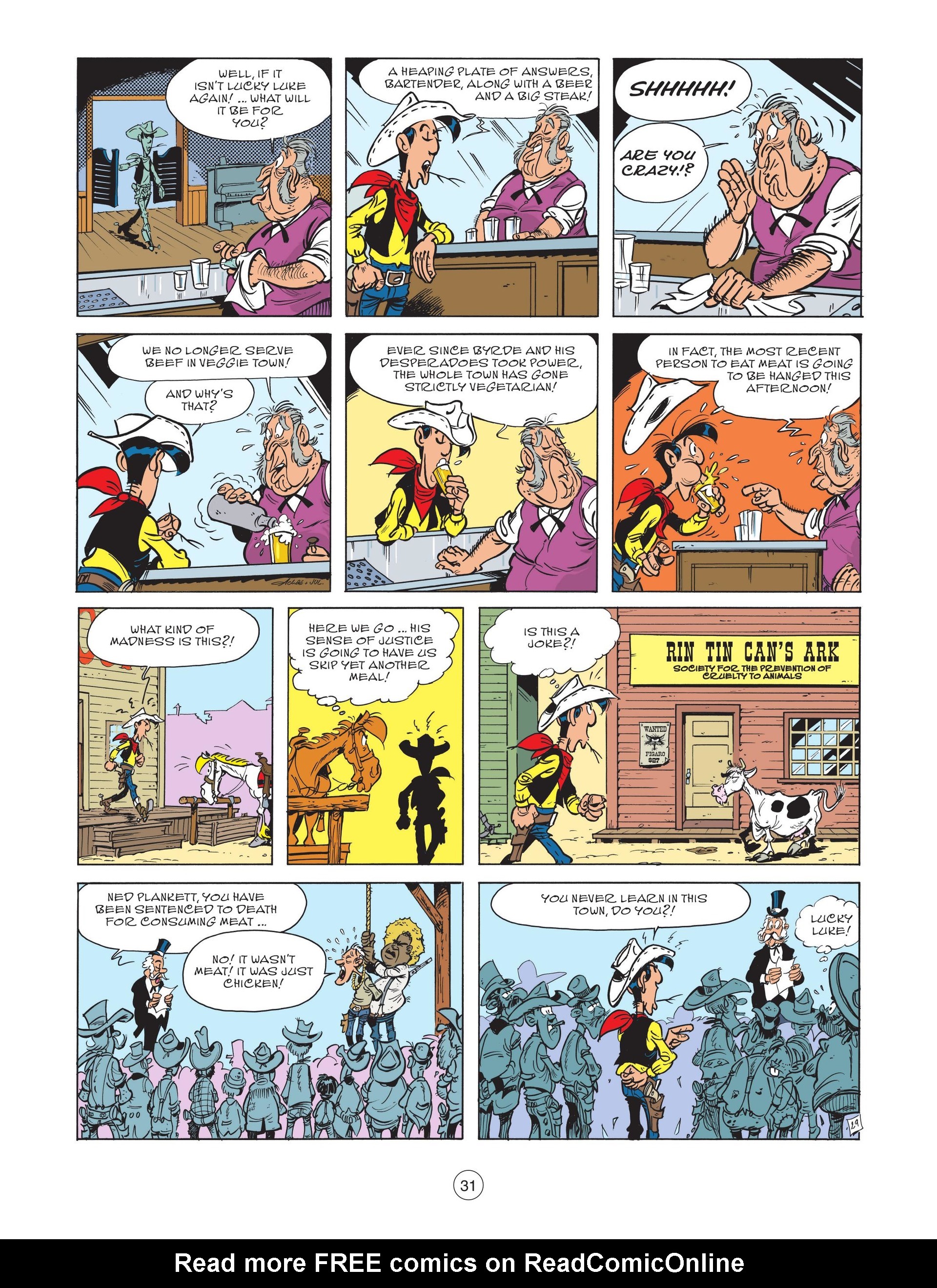 Read online A Lucky Luke Adventure comic -  Issue #82 - 33