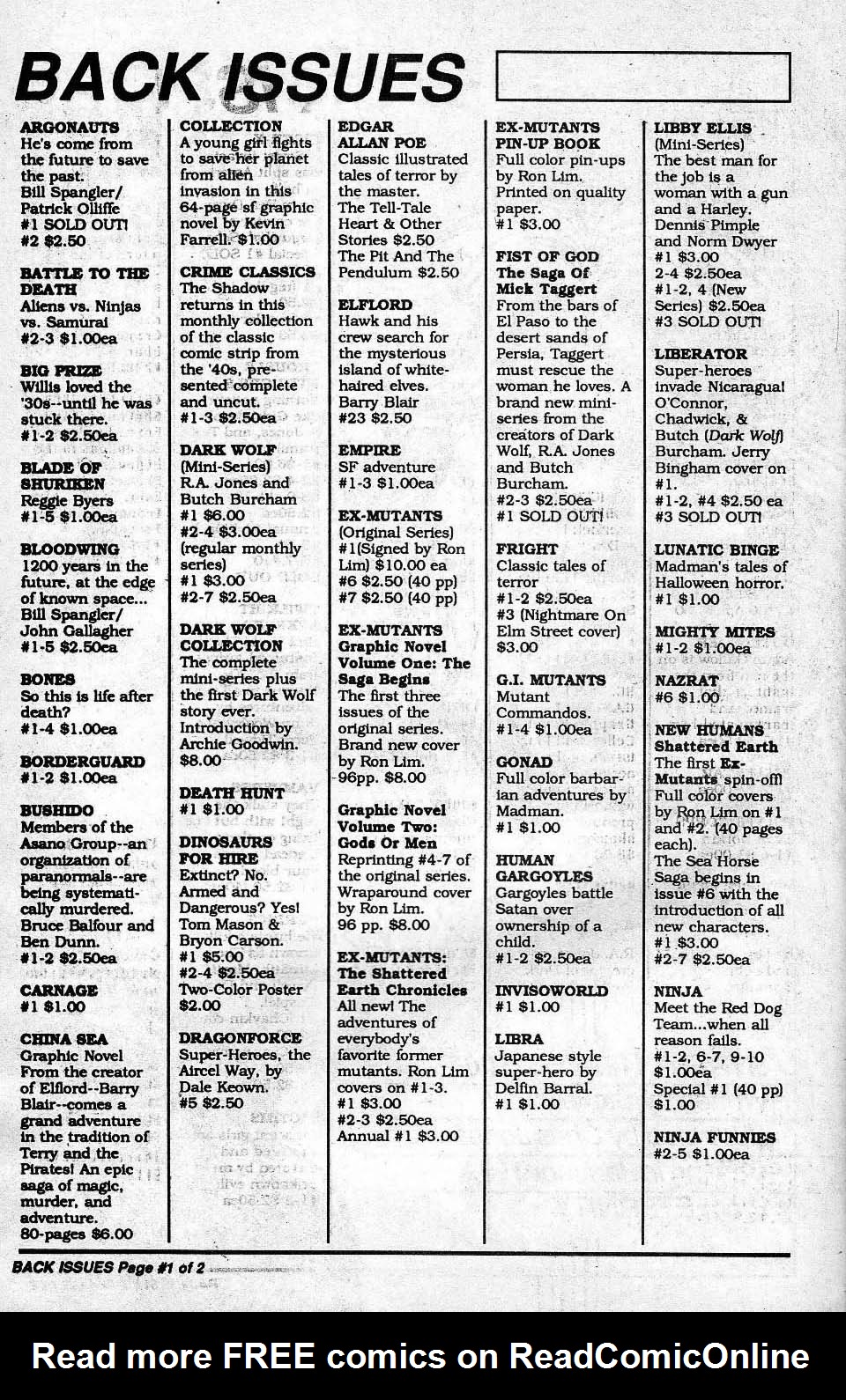 Read online Wild Knights comic -  Issue #5 - 32