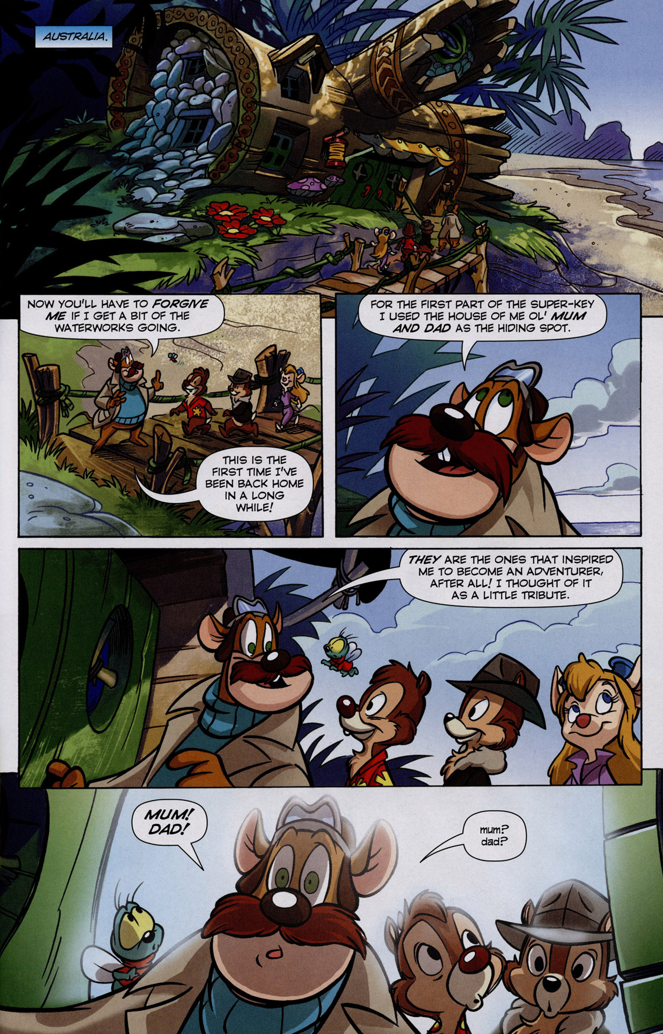 Read online Chip 'N' Dale Rescue Rangers comic -  Issue #4 - 8