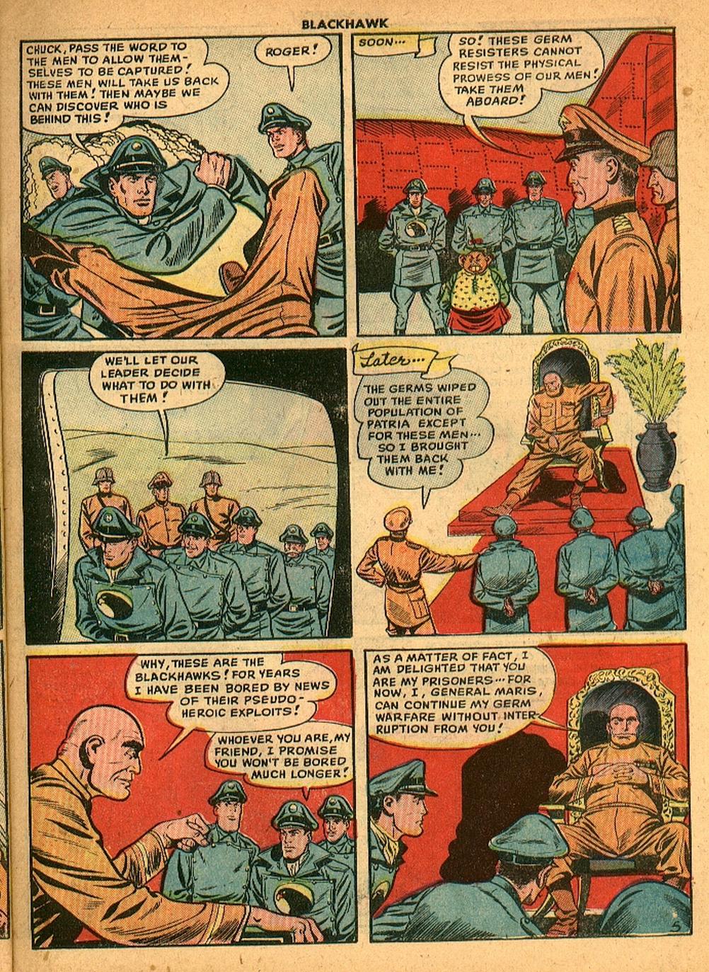 Read online Blackhawk (1957) comic -  Issue #28 - 7