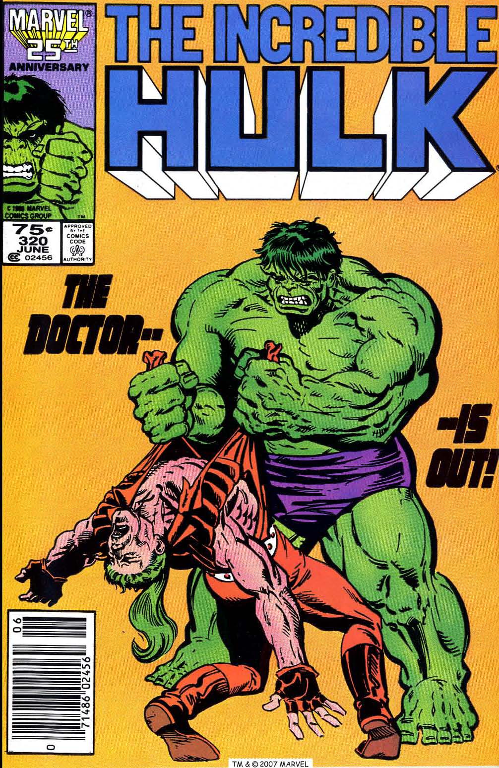 Read online The Incredible Hulk (1968) comic -  Issue #320 - 1
