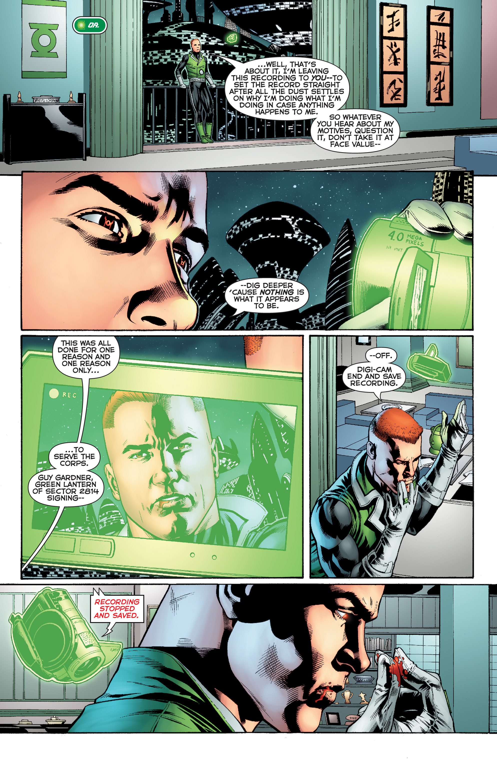 Read online Green Lantern: Emerald Warriors comic -  Issue #1 - 23