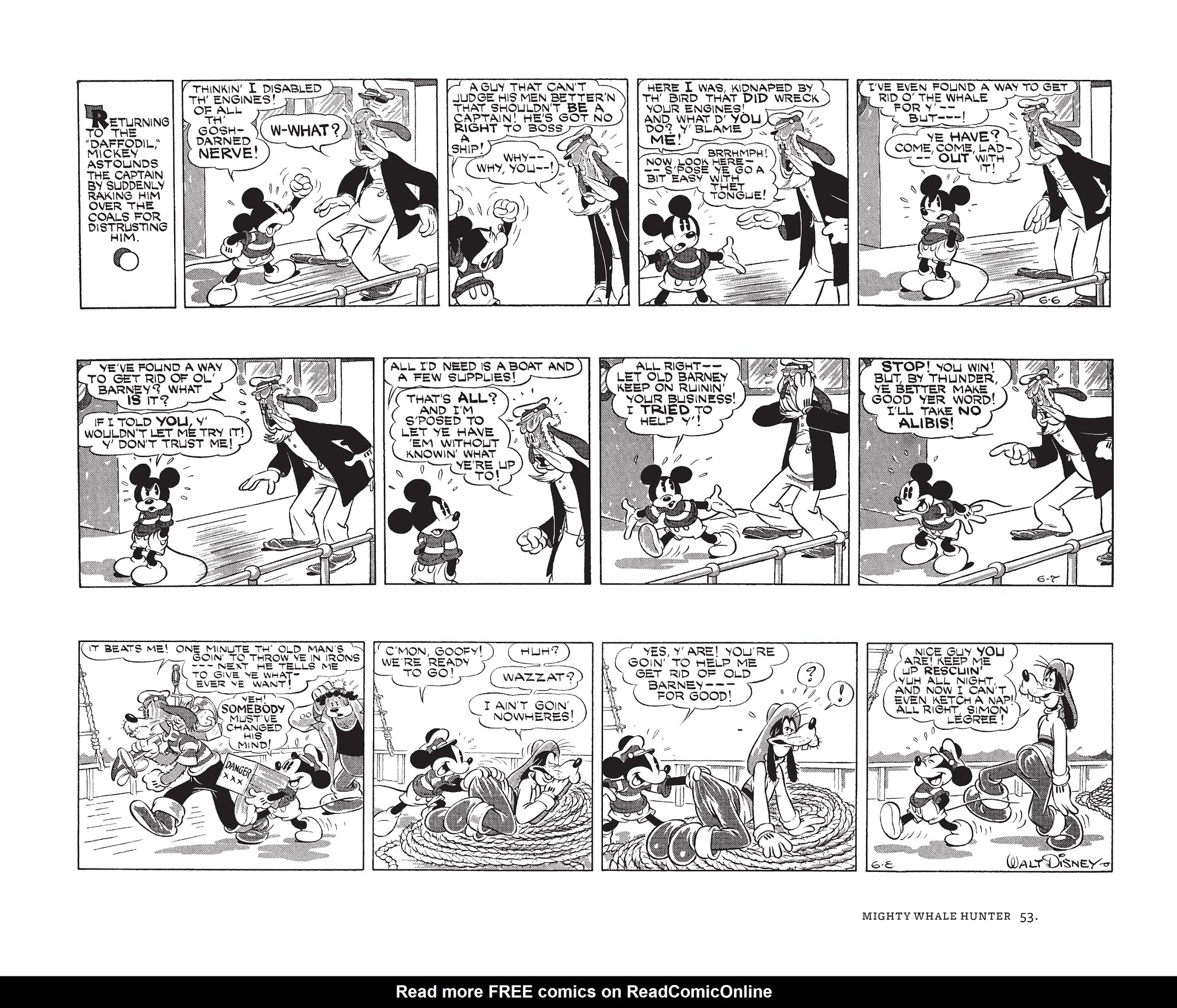 Read online Walt Disney's Mickey Mouse by Floyd Gottfredson comic -  Issue # TPB 5 (Part 1) - 53
