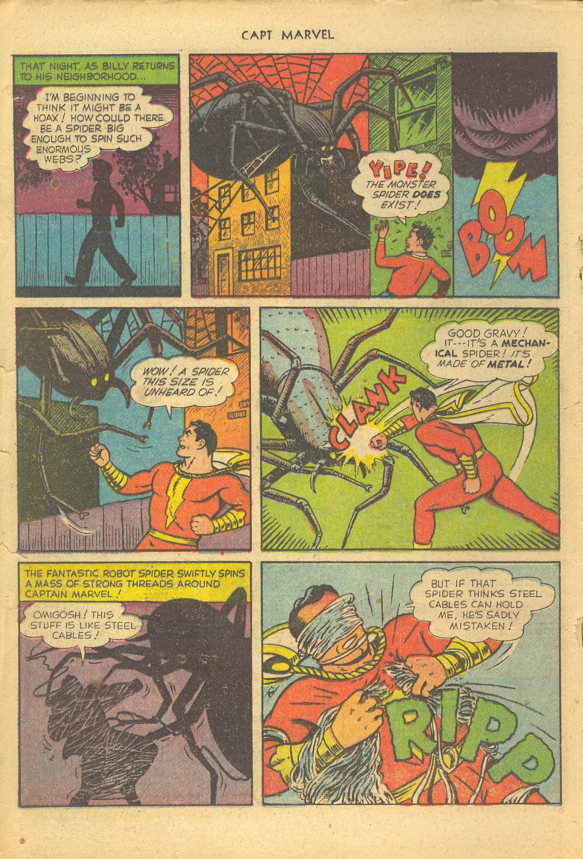 Read online Captain Marvel Adventures comic -  Issue #139 - 20