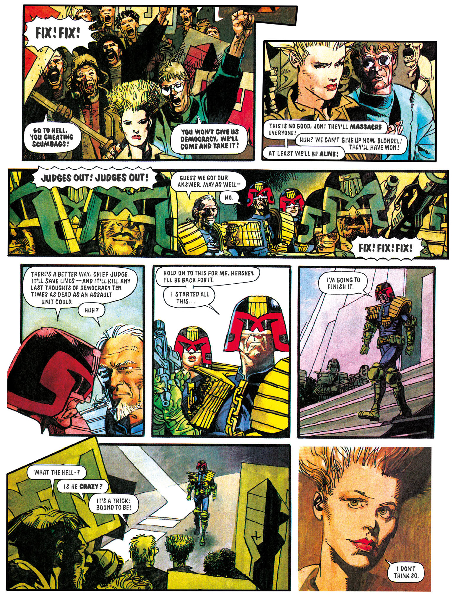 Read online Essential Judge Dredd: America comic -  Issue # TPB (Part 2) - 53