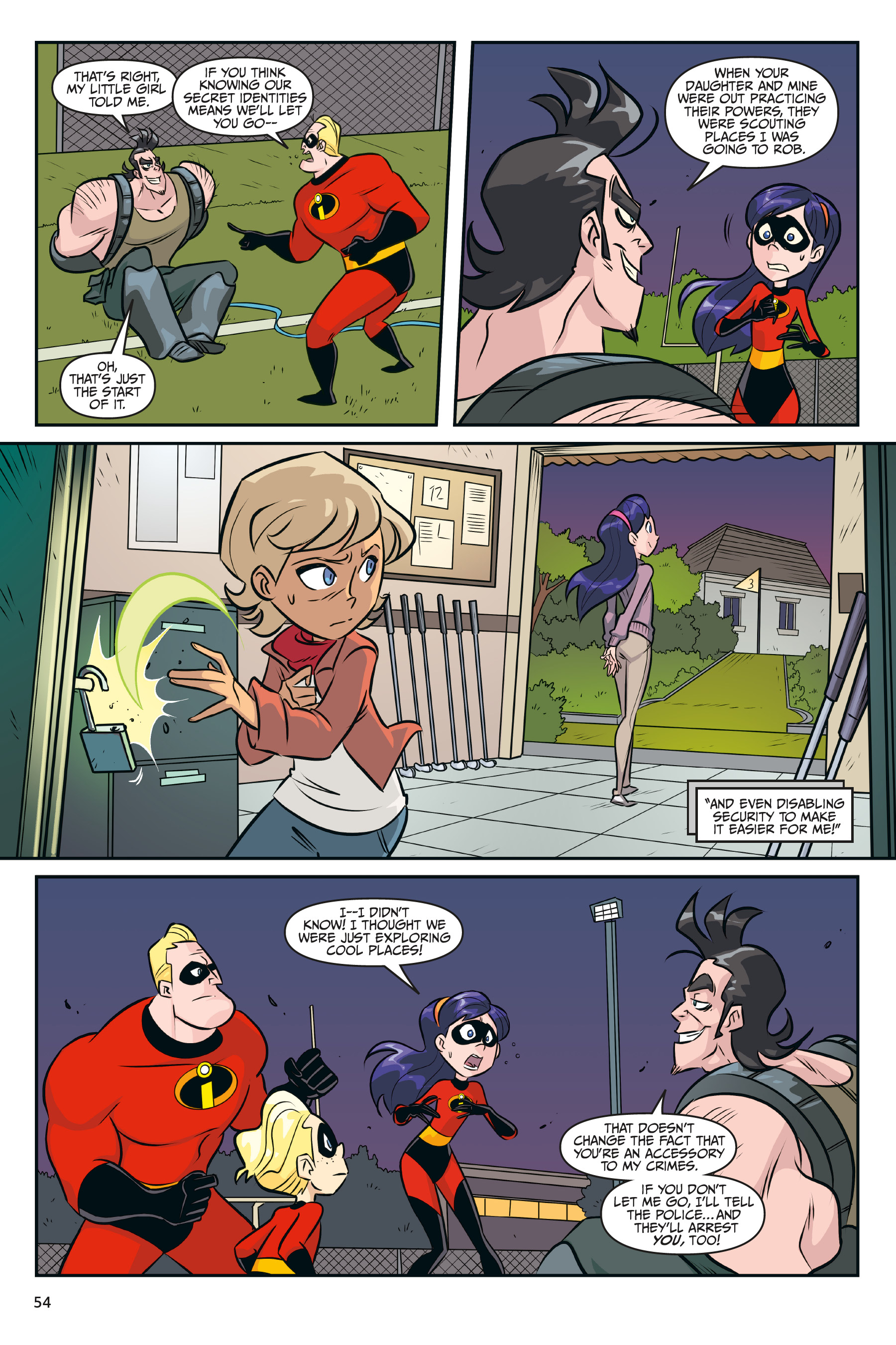 Read online Disney•PIXAR The Incredibles 2: Secret Identities comic -  Issue # _TPB - 55