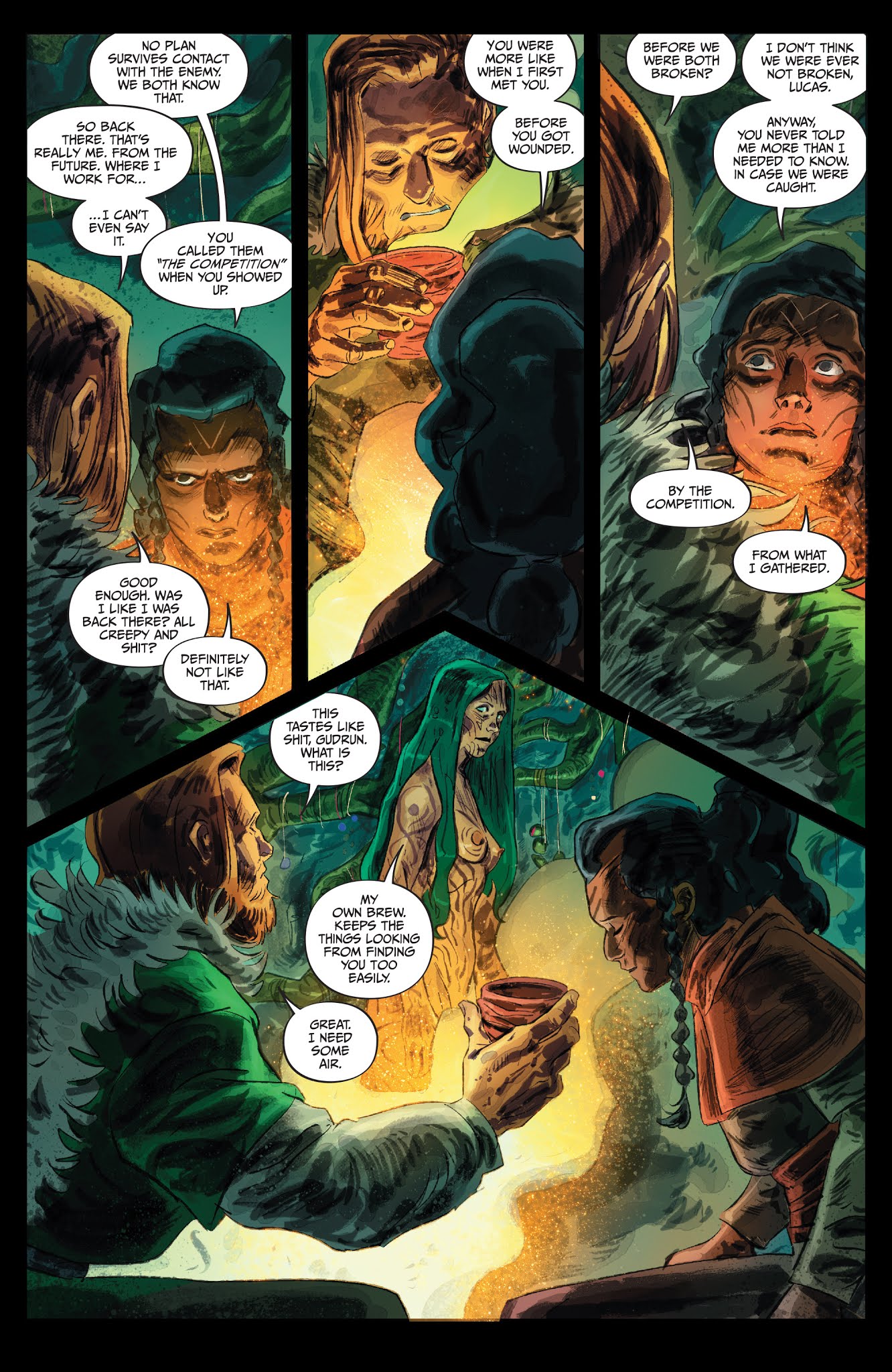 Read online Lucas Stand: Inner Demons comic -  Issue #4 - 8