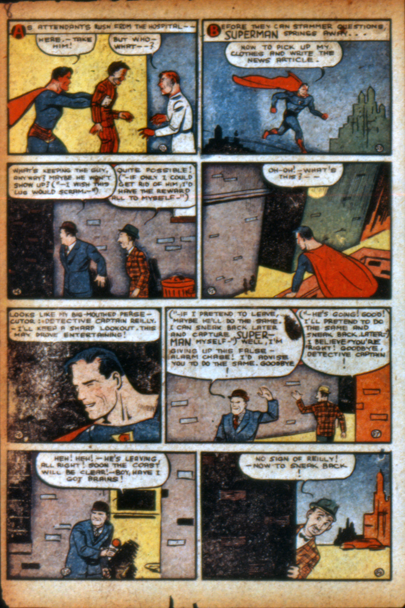 Read online Action Comics (1938) comic -  Issue #9 - 11