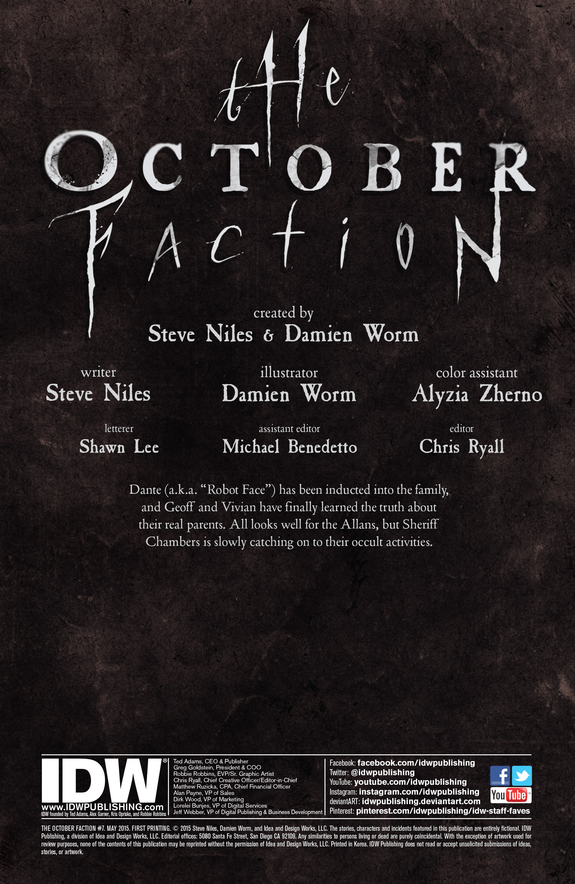 Read online The October Faction comic -  Issue #7 - 2