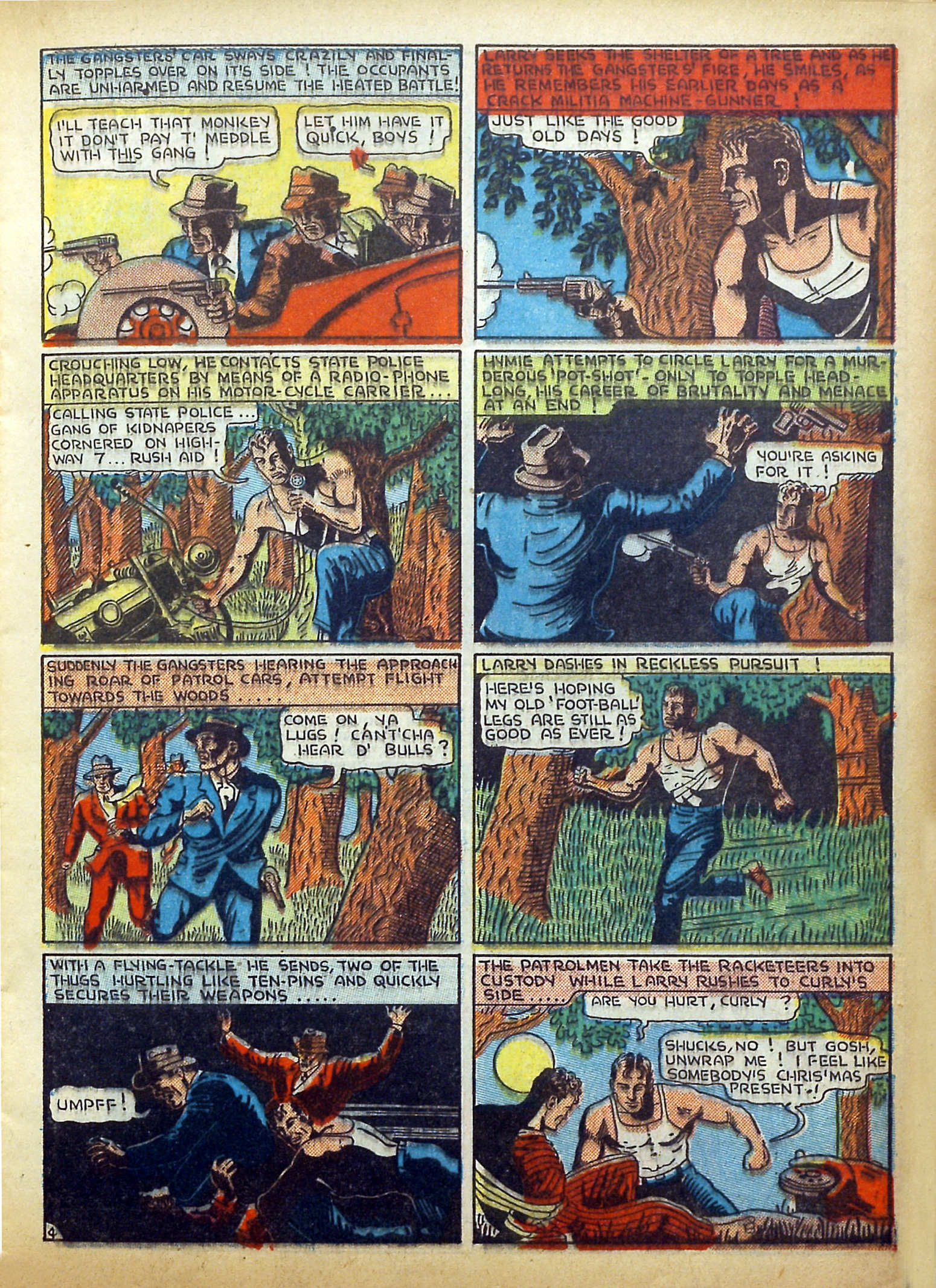 Read online Amazing Mystery Funnies comic -  Issue #21 - 26