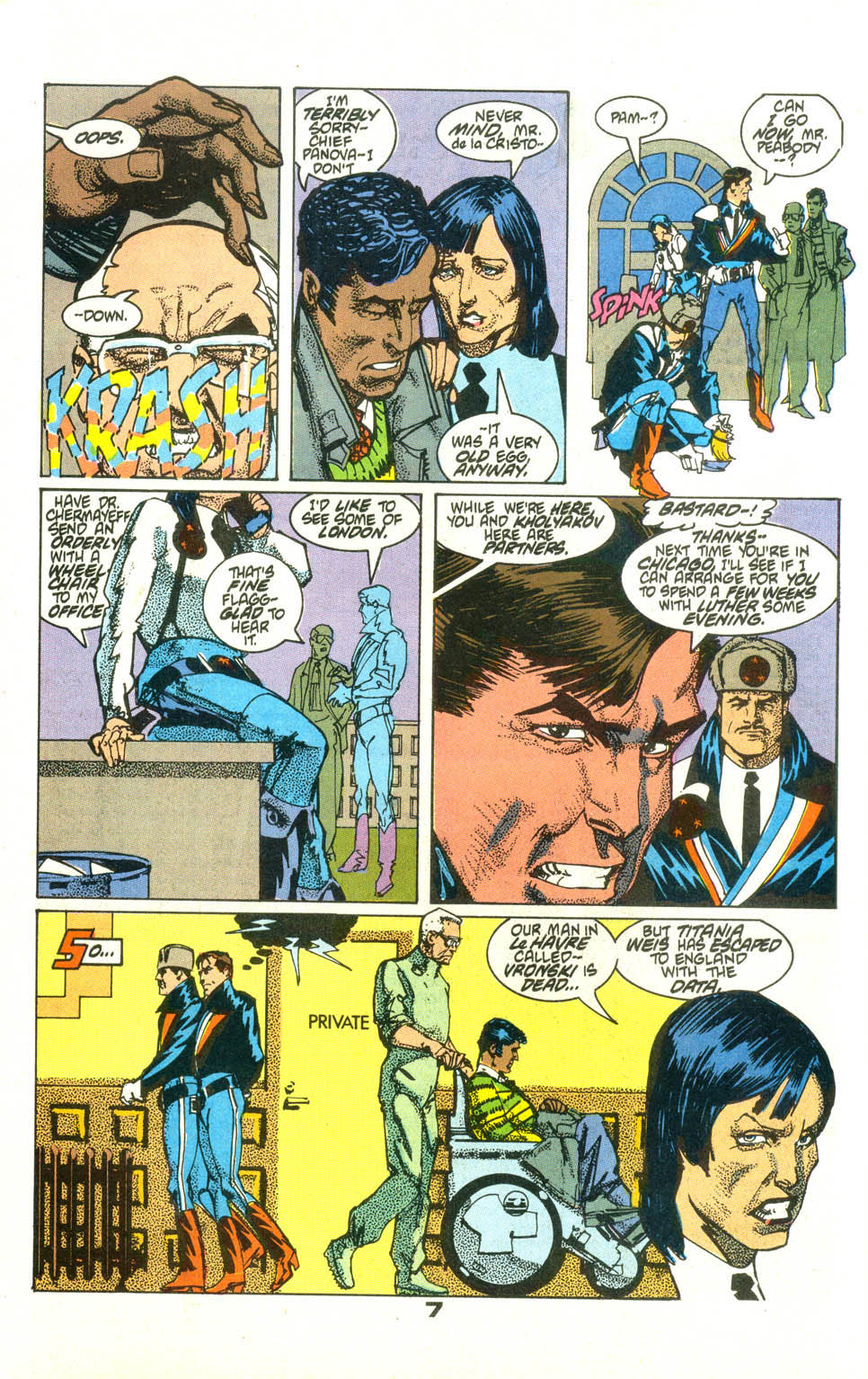 Read online American Flagg! comic -  Issue #23 - 9
