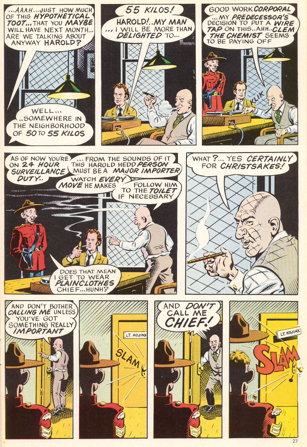 Read online Harold Hedd in "Hitler's Cocaine" comic -  Issue #1 - 29