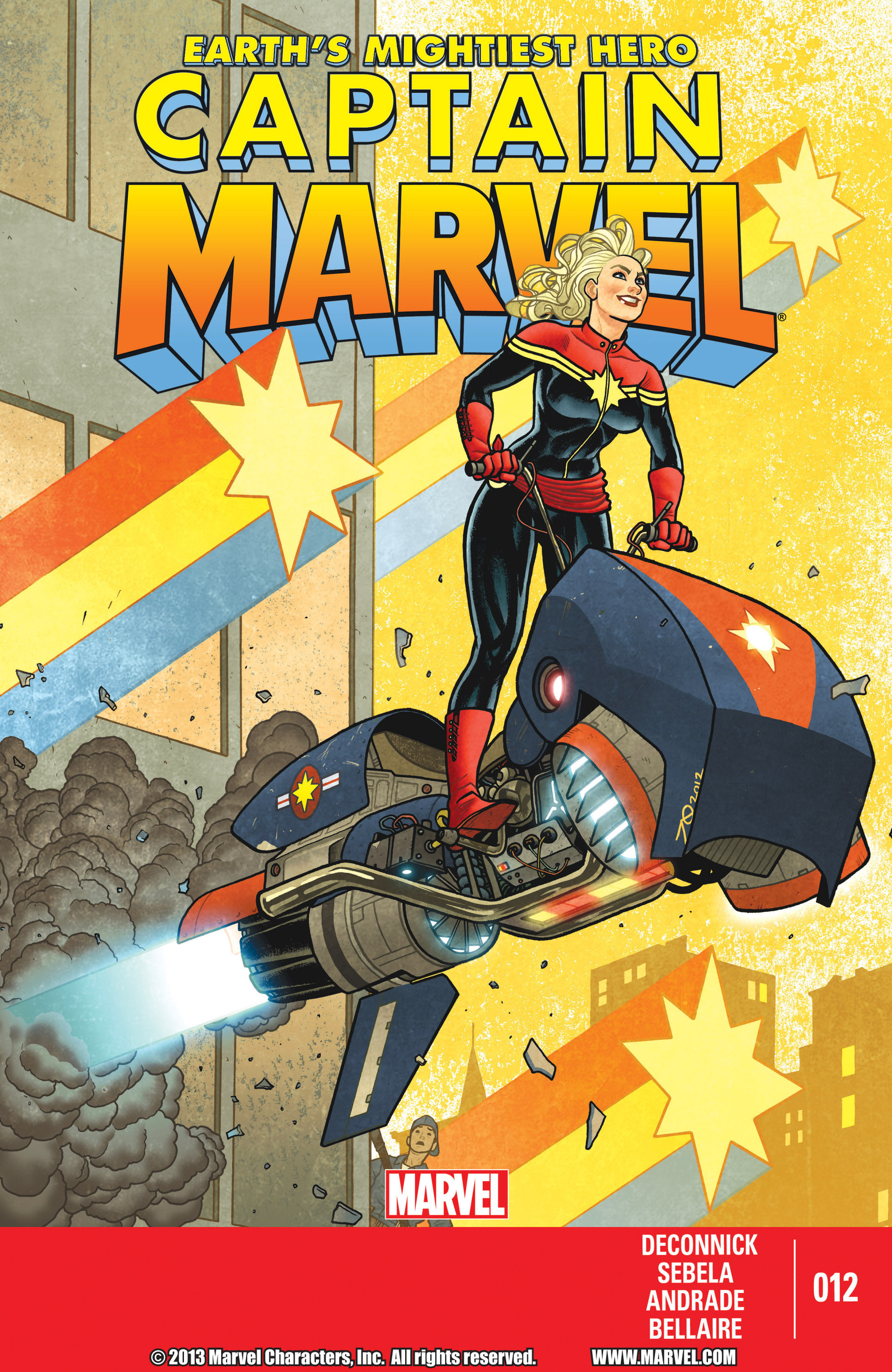 Read online Captain Marvel (2012) comic -  Issue #12 - 1
