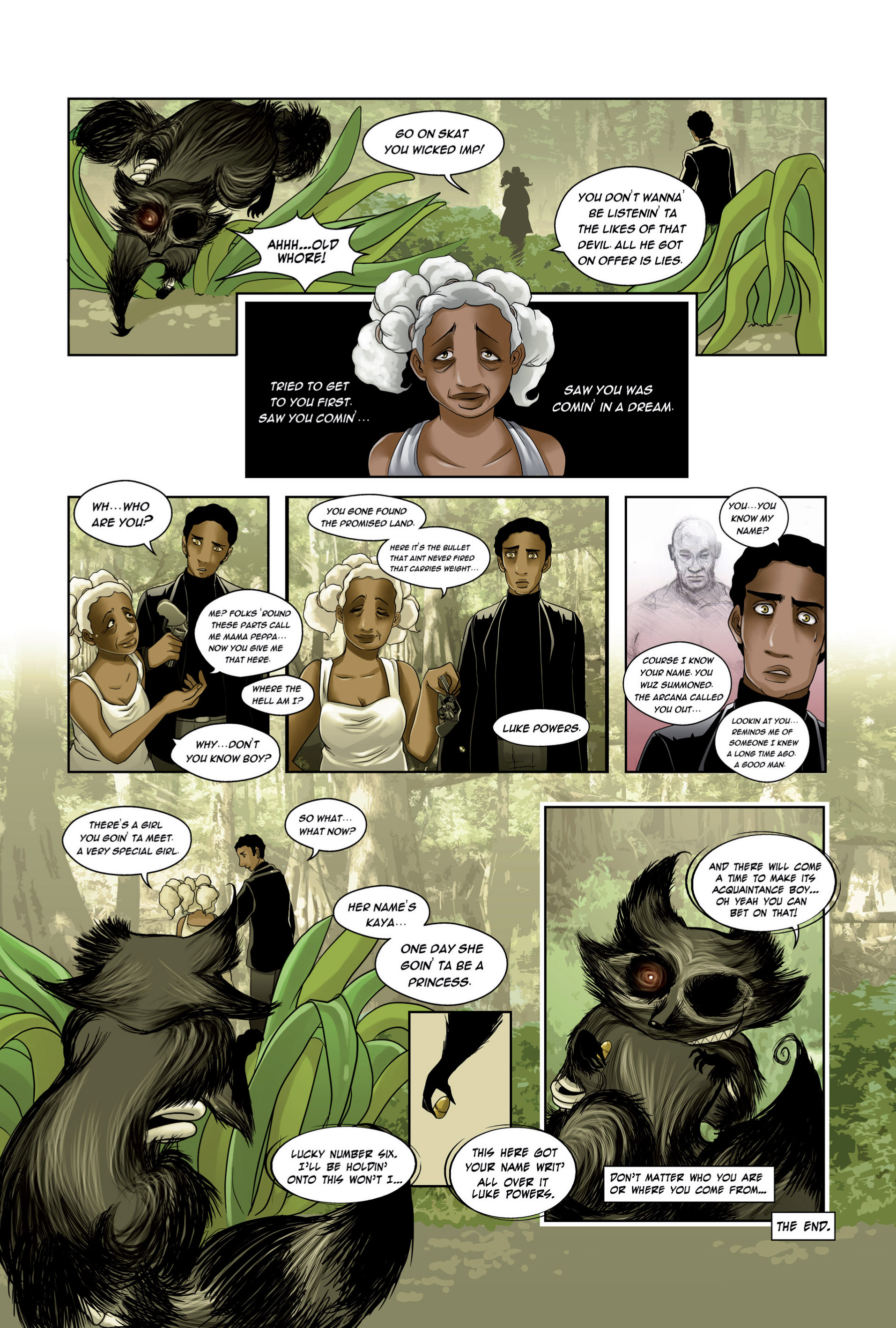 Read online Bayou Arcana comic -  Issue # TPB - 105
