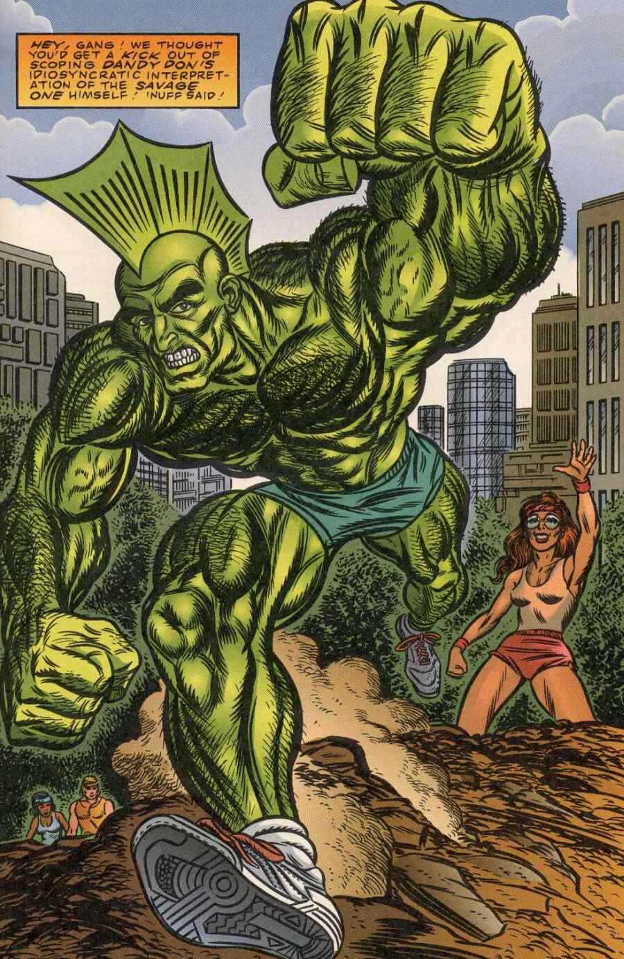 Read online Savage Dragon vs. Savage Megaton Man comic -  Issue # Full - 30