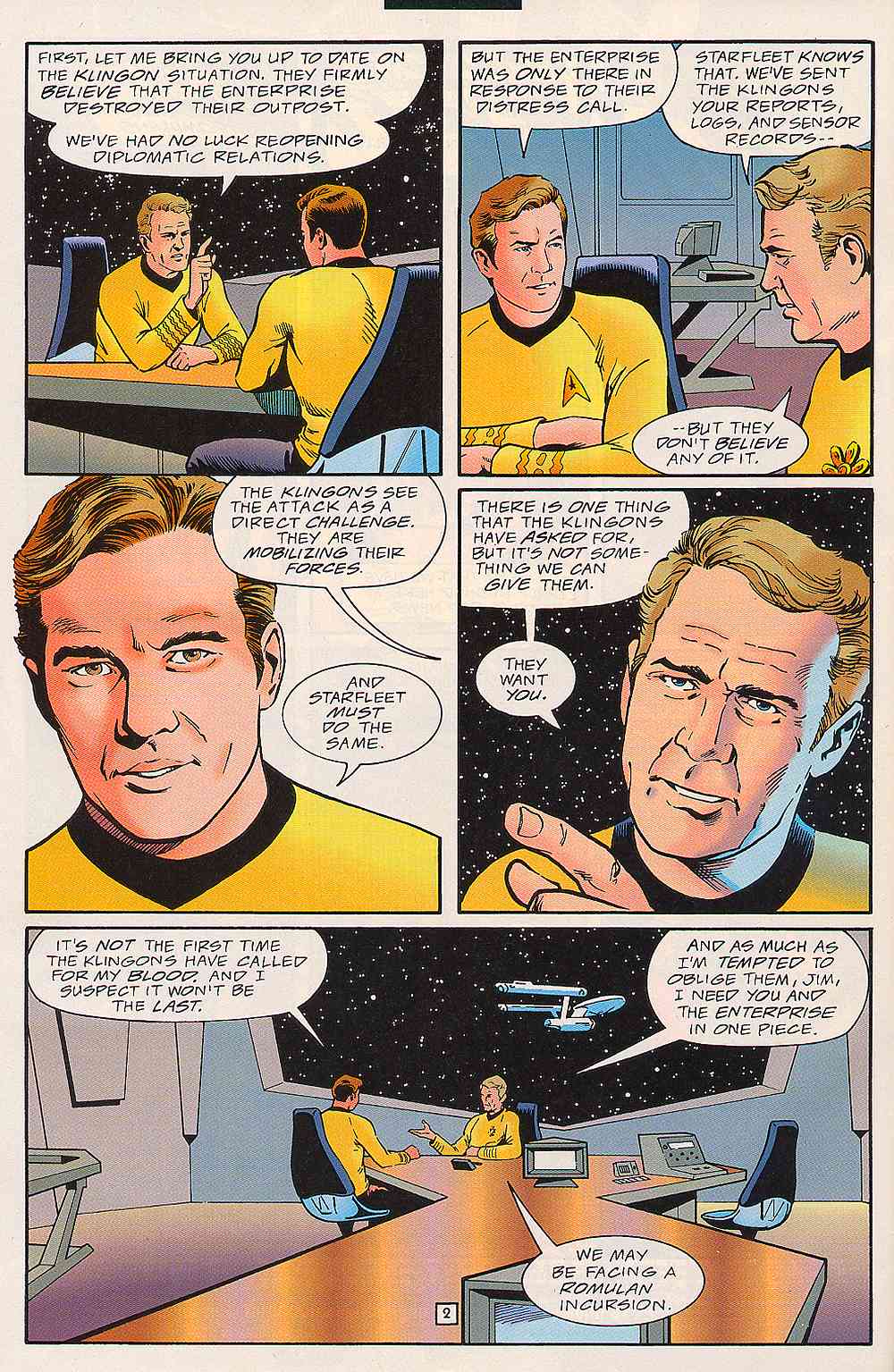 Read online Star Trek (1989) comic -  Issue #79 - 3