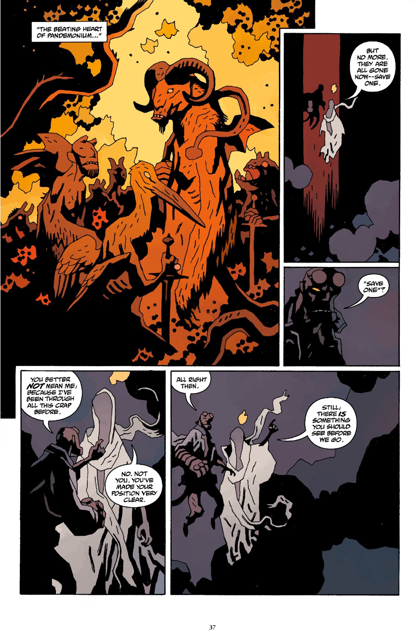 Read online Hellboy Omnibus comic -  Issue # TPB 4 (Part 1) - 38