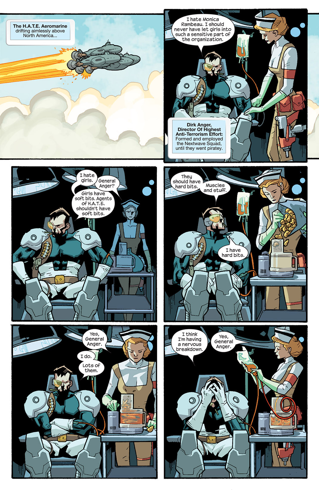 Read online Nextwave: Agents Of H.A.T.E. comic -  Issue #2 - 8