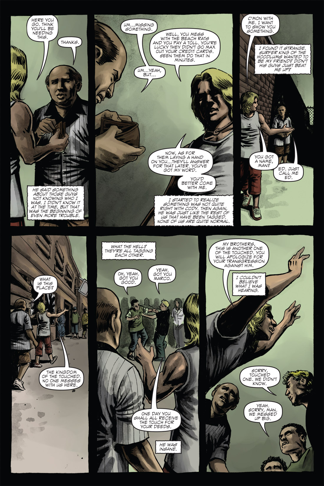 Read online Tag: Cursed comic -  Issue #3 - 10