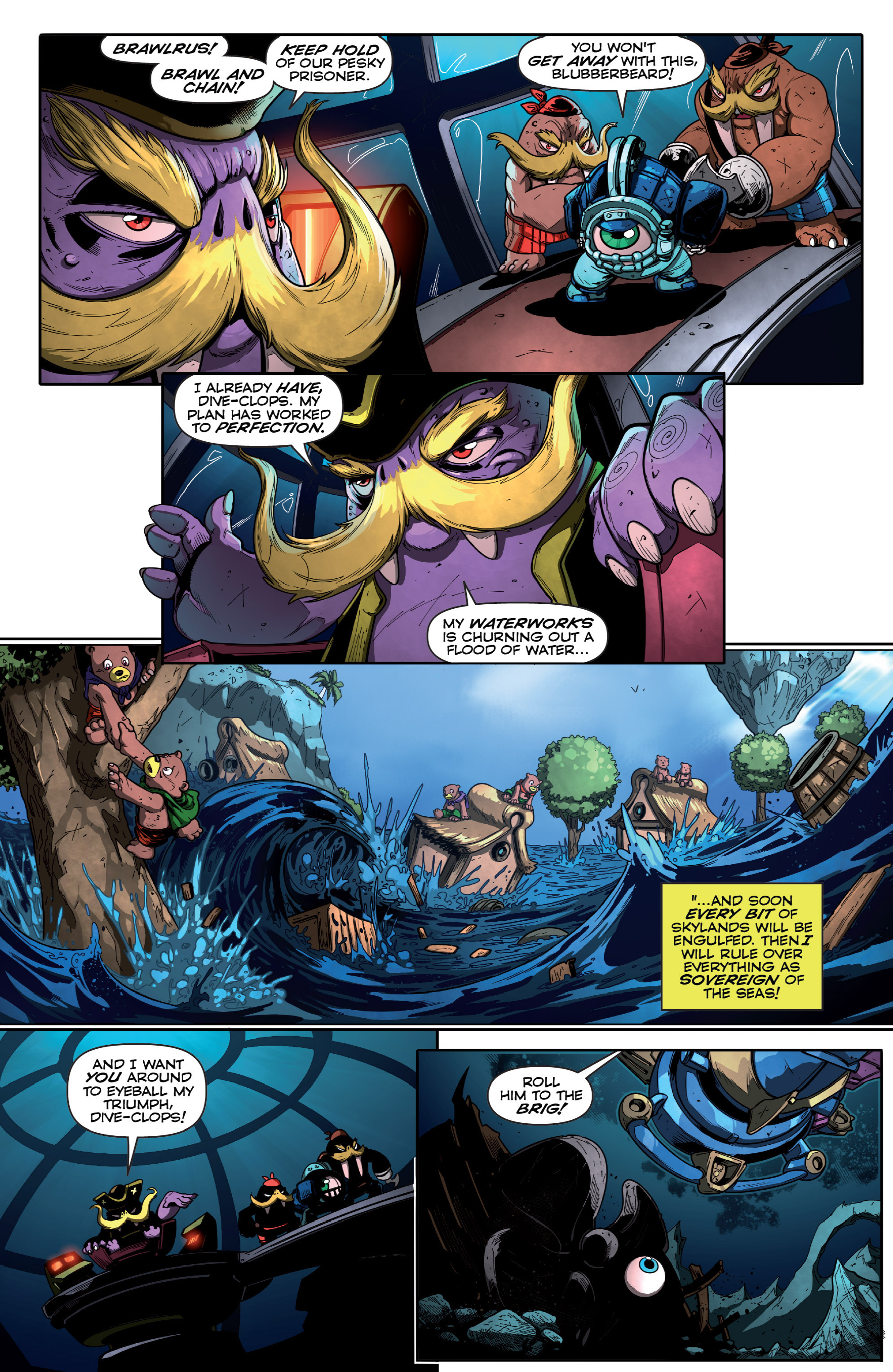 Read online Skylanders Superchargers comic -  Issue #6 - 6