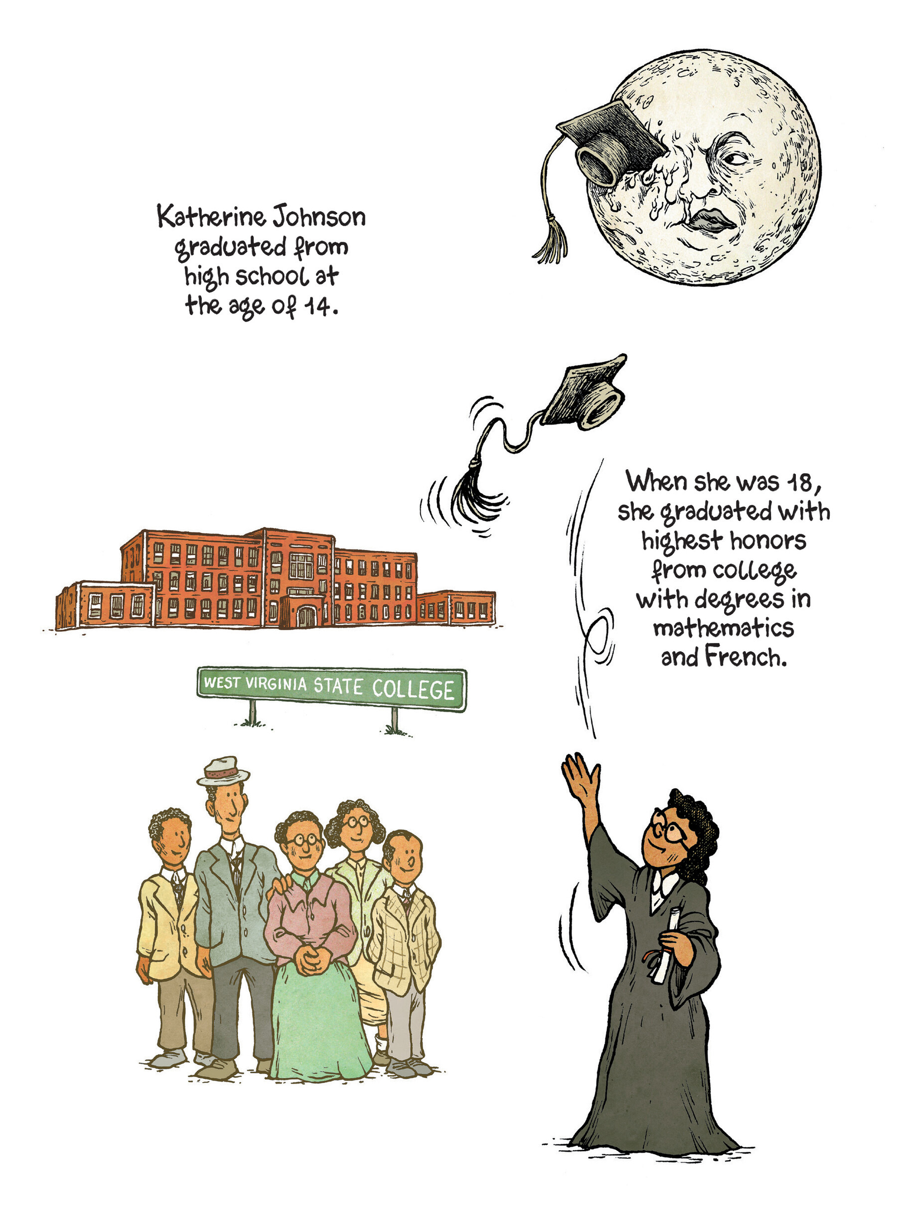 Read online Young Katherine Johnson comic -  Issue # TPB - 65