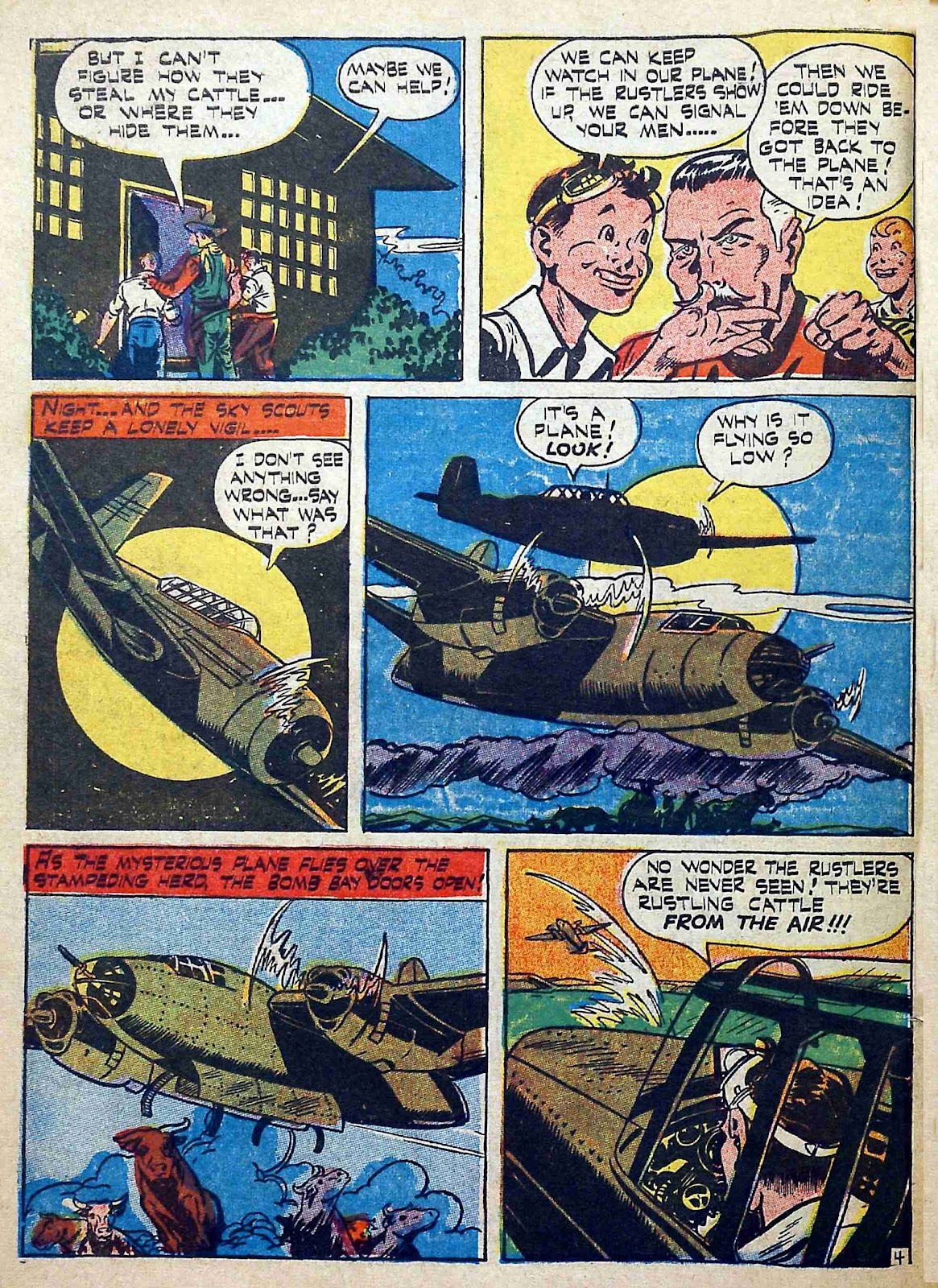Captain Aero Comics issue 24 - Page 48
