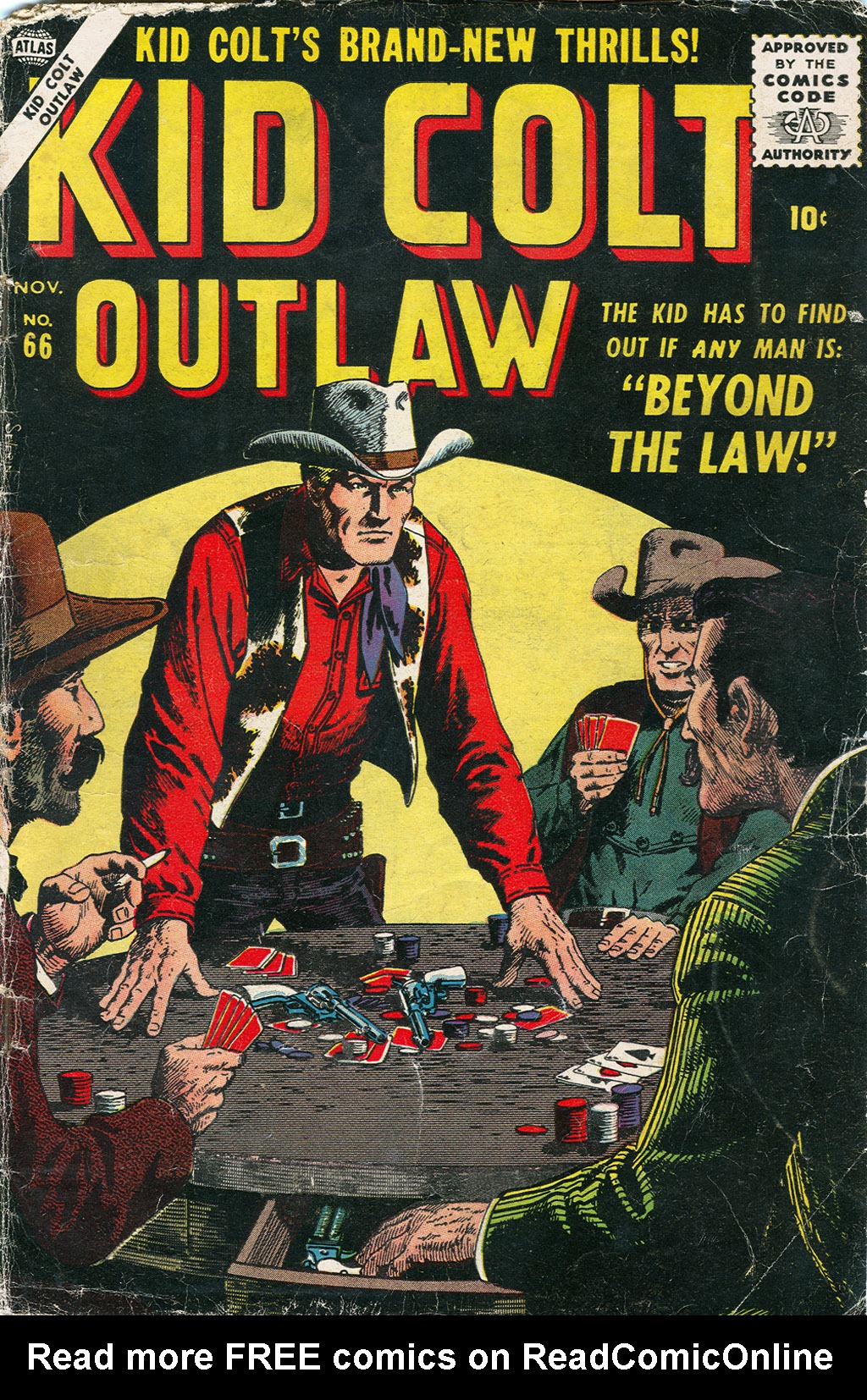 Read online Kid Colt Outlaw comic -  Issue #66 - 1