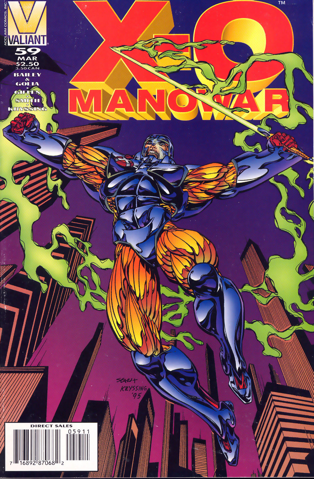 Read online X-O Manowar (1992) comic -  Issue #59 - 2