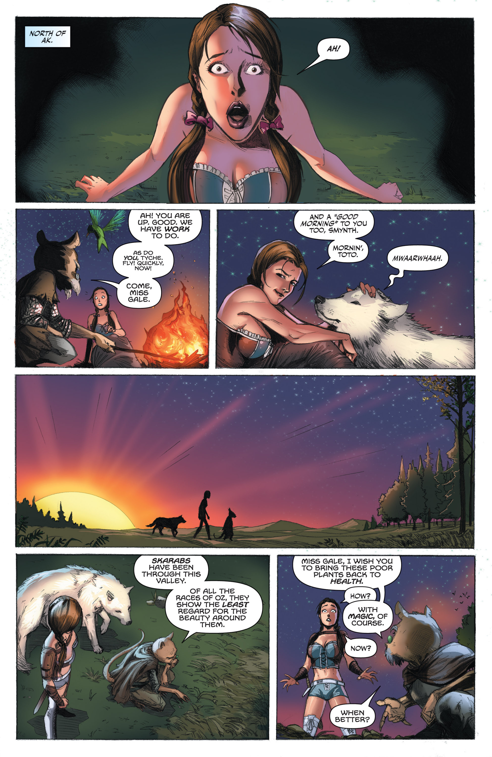 Read online Grimm Fairy Tales presents Warlord of Oz comic -  Issue #4 - 6