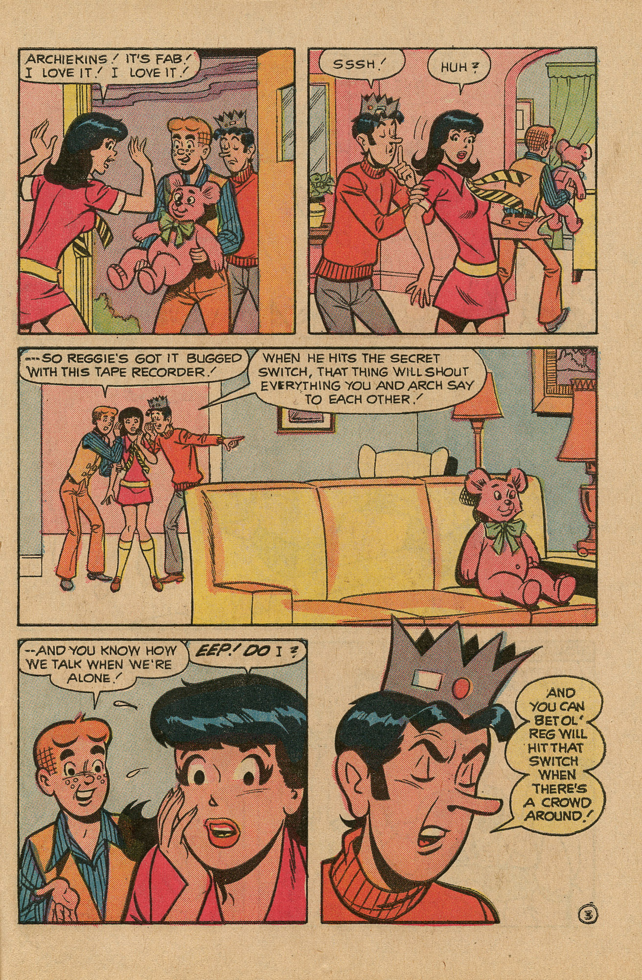 Read online Archie's TV Laugh-Out comic -  Issue #16 - 47