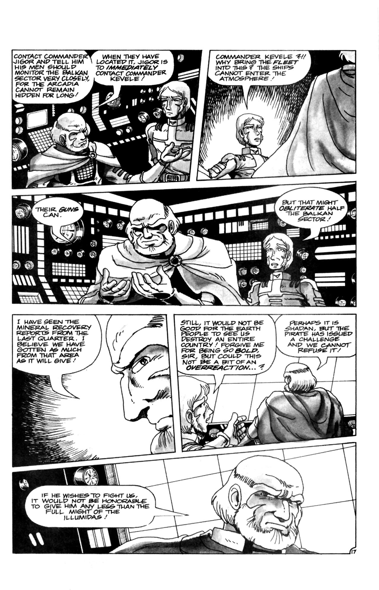 Read online Captain Harlock comic -  Issue #2 - 23