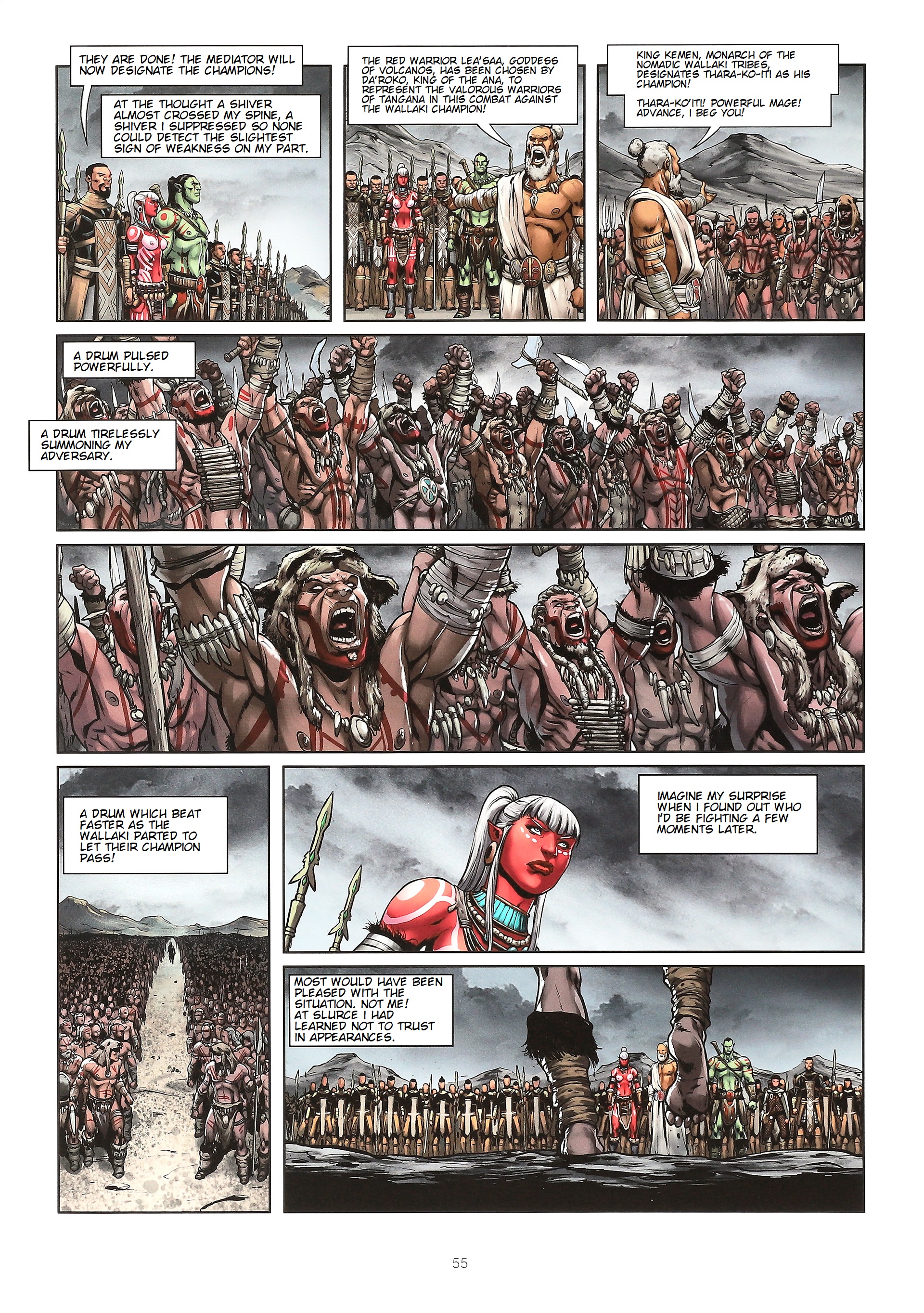 Read online Elves comic -  Issue #29 - 56