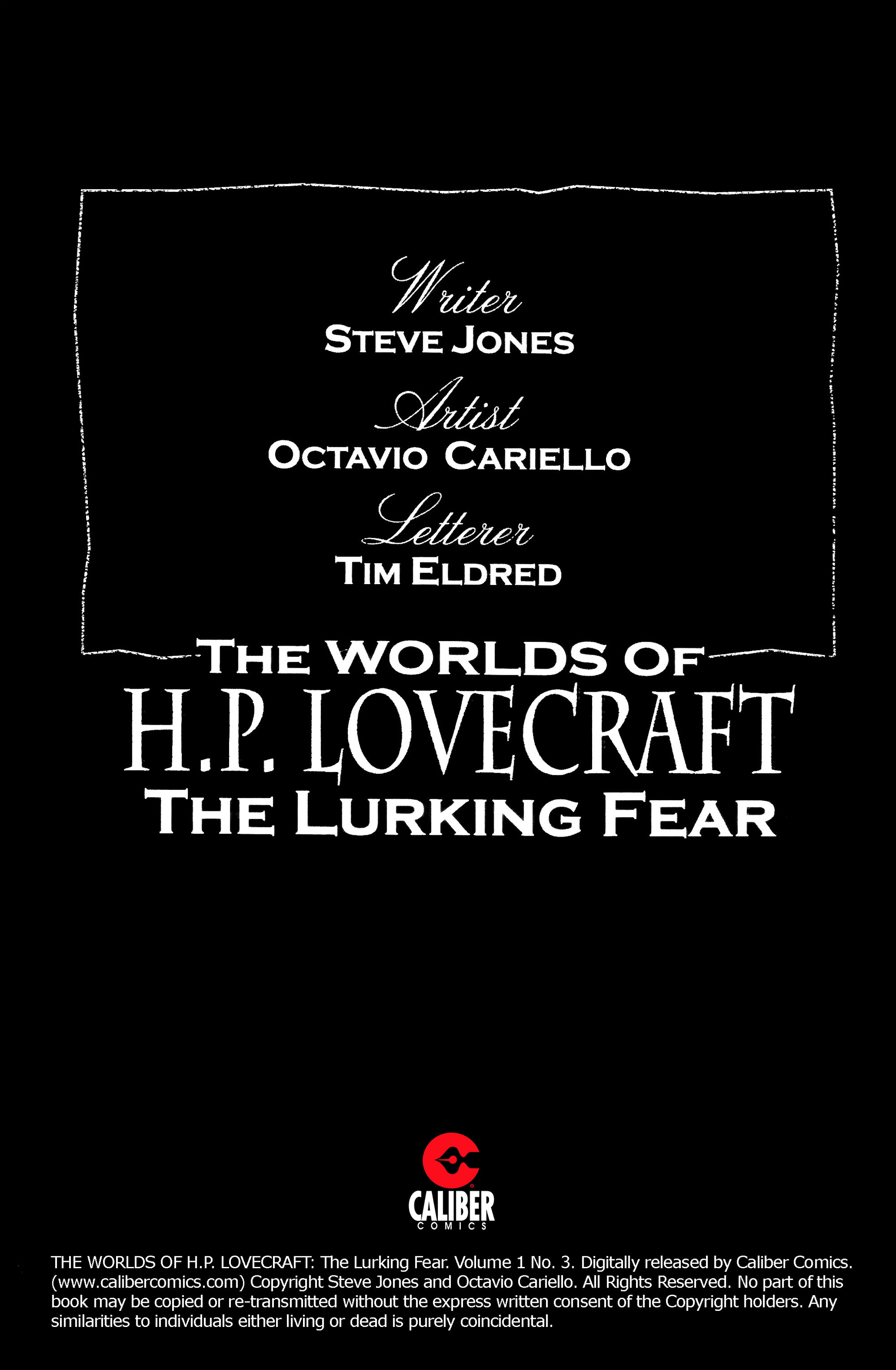 Read online Worlds of H.P. Lovecraft comic -  Issue # Issue The Lurking Fear - 2