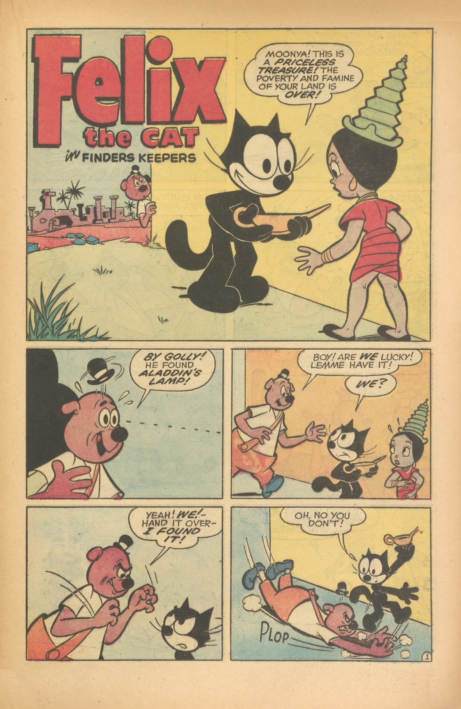 Read online Felix the Cat (1955) comic -  Issue #86 - 20