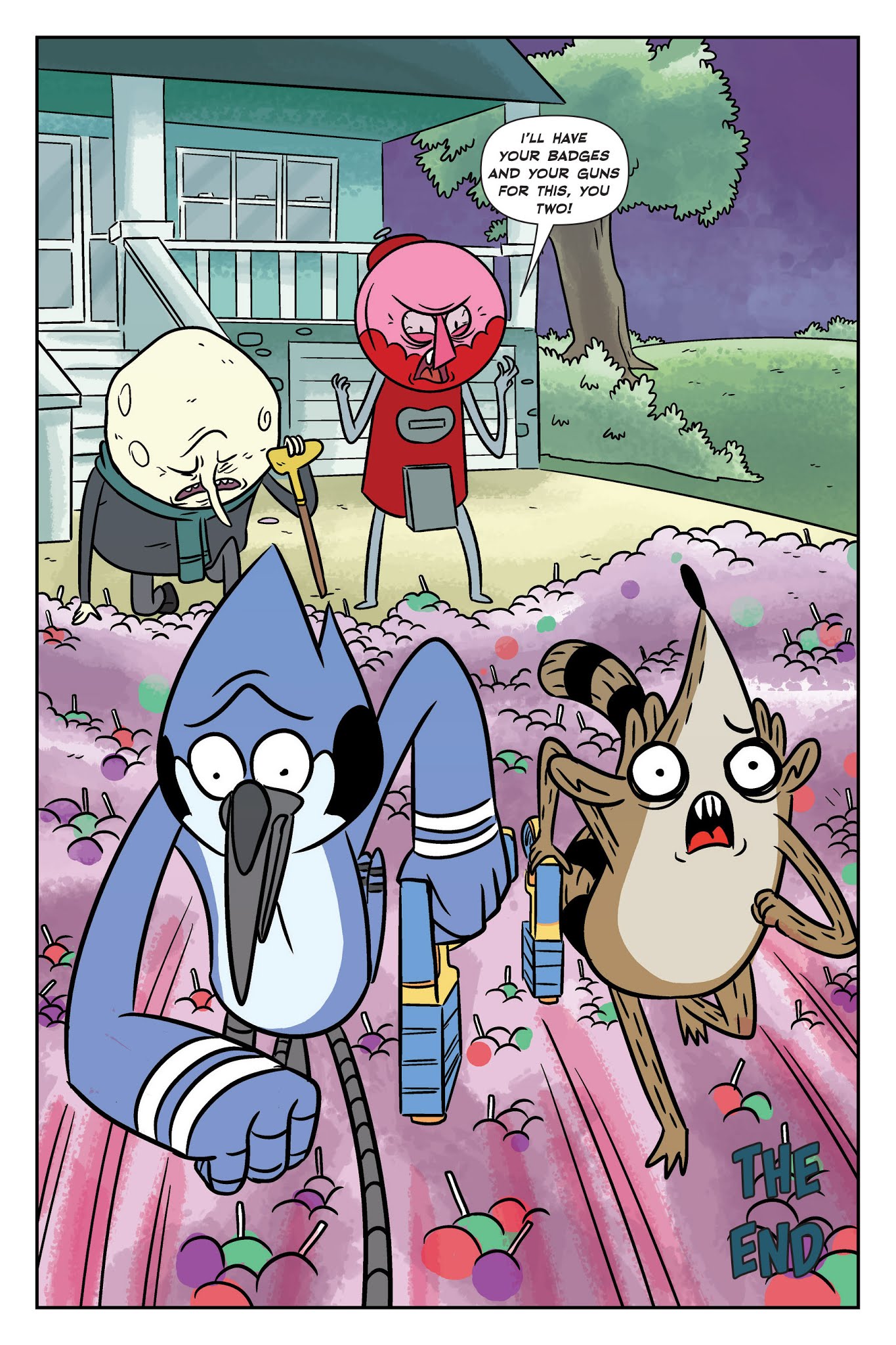 Read online Regular Show: Noir Means Noir, Buddy comic -  Issue # TPB (Part 2) - 57