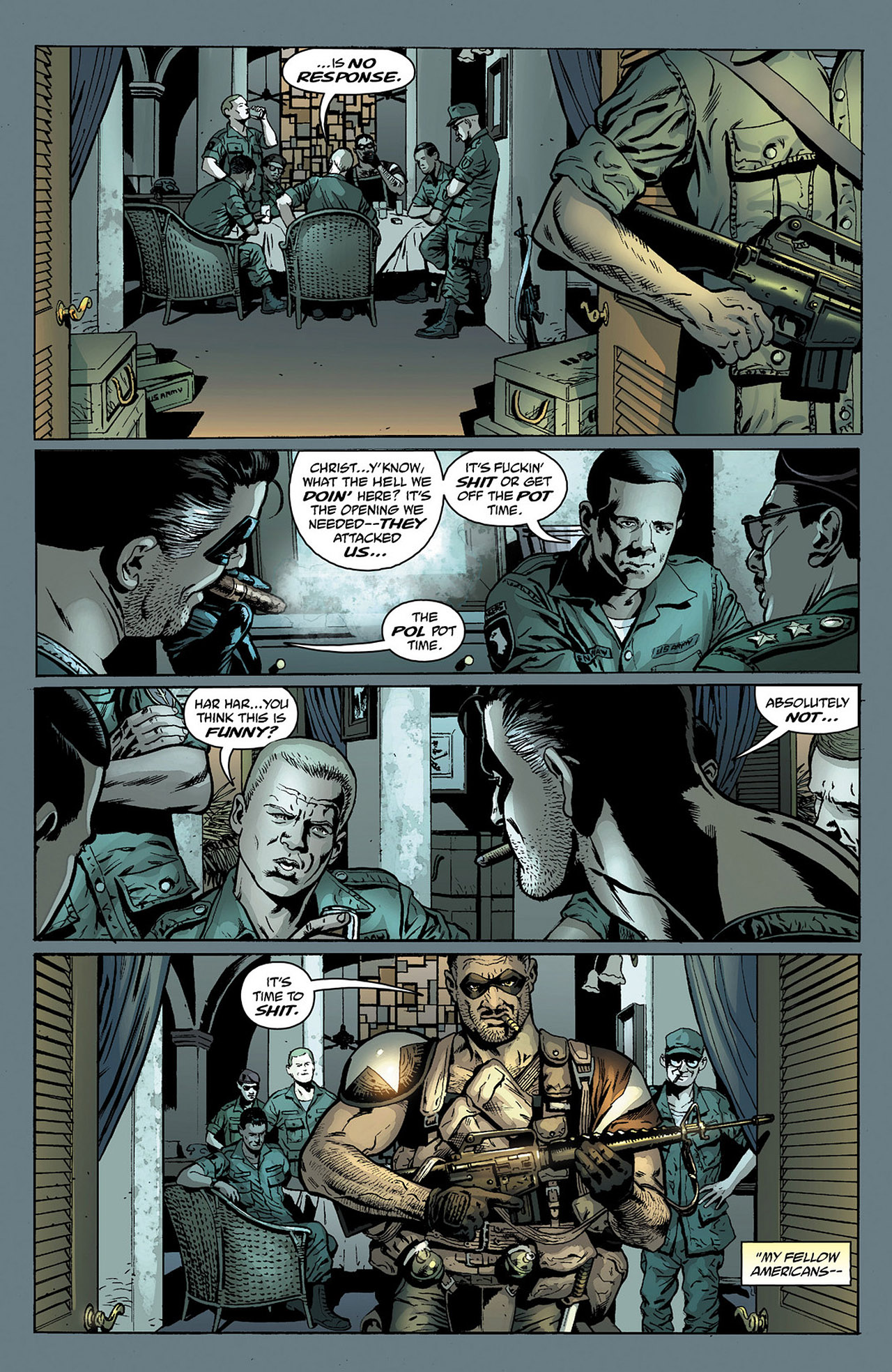 Read online Before Watchmen: Comedian comic -  Issue #2 - 19