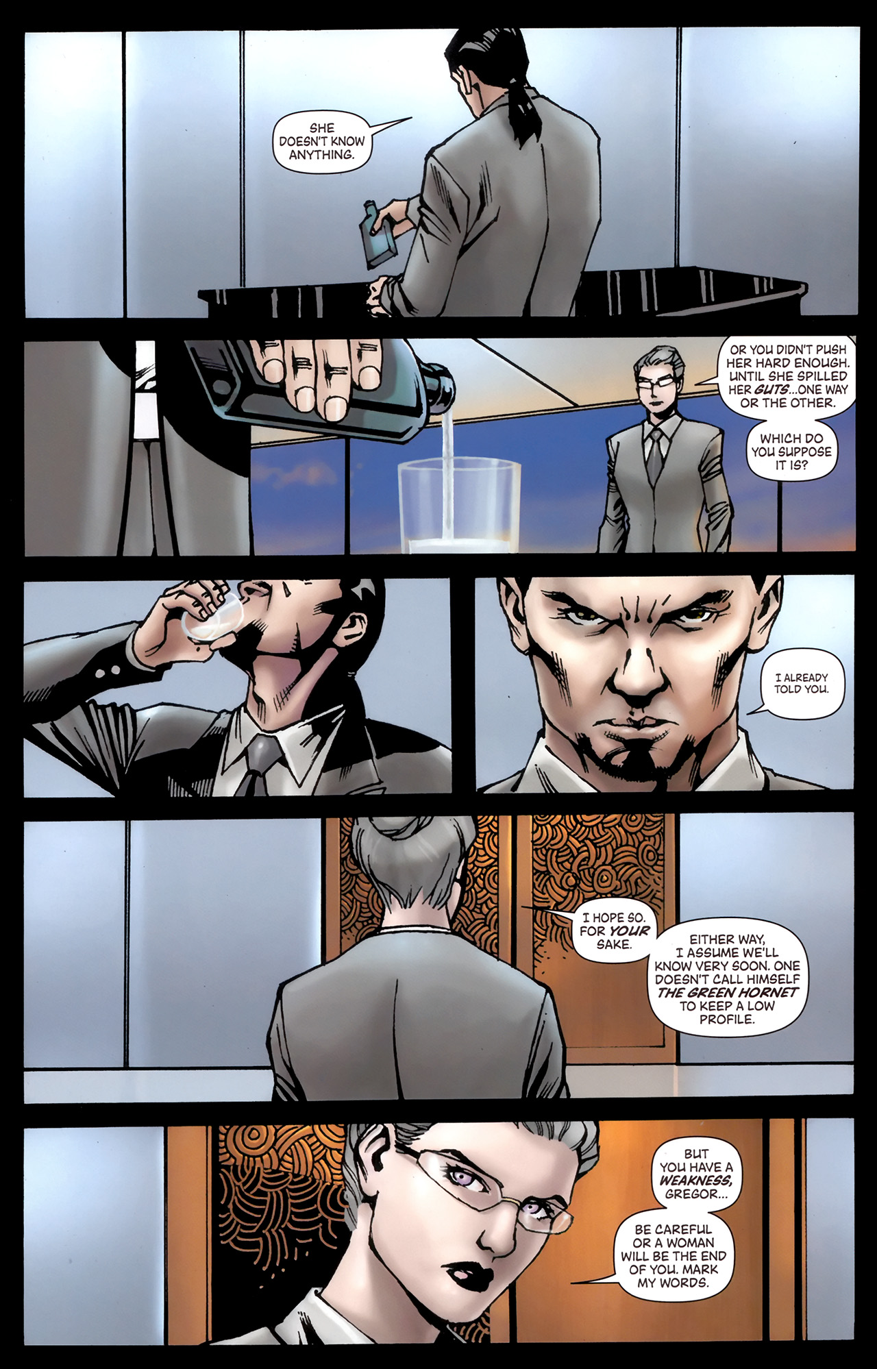 Read online The Green Hornet Strikes! comic -  Issue #9 - 17
