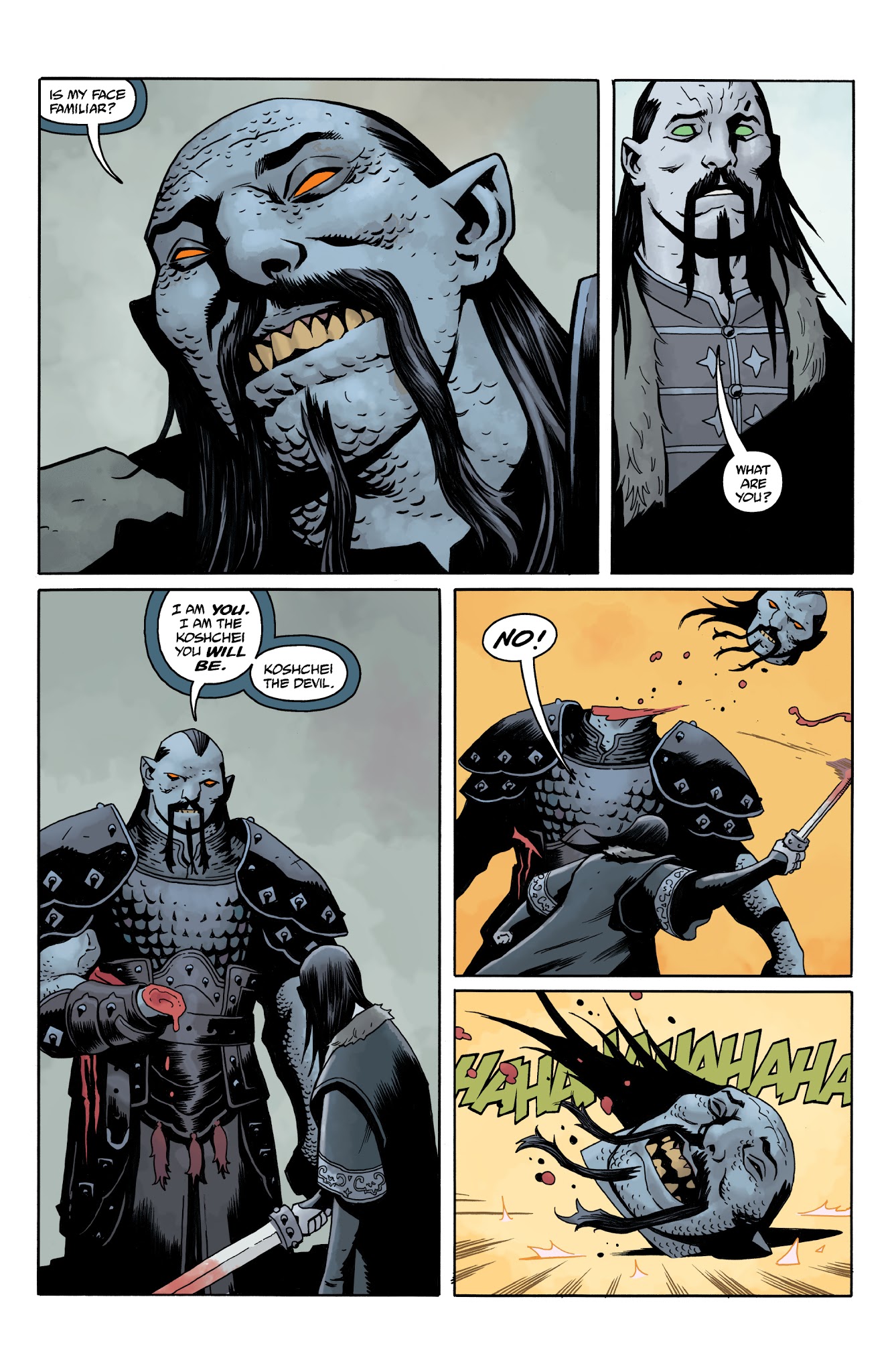 Read online Koshchei the Deathless comic -  Issue #4 - 22