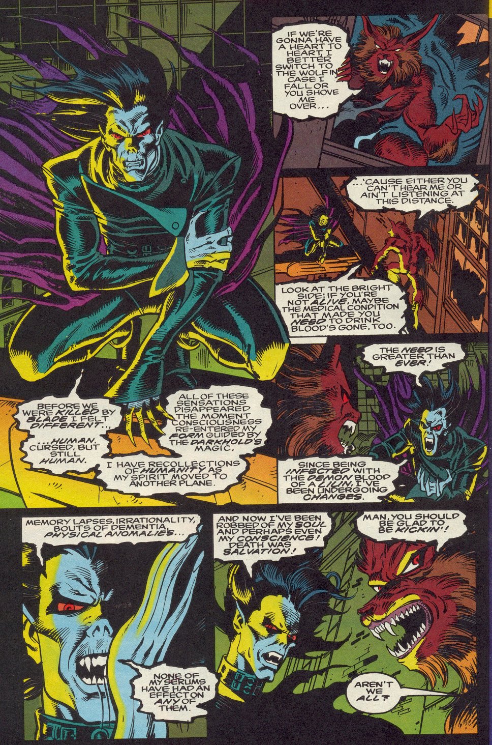 Read online Morbius: The Living Vampire (1992) comic -  Issue #13 - 7