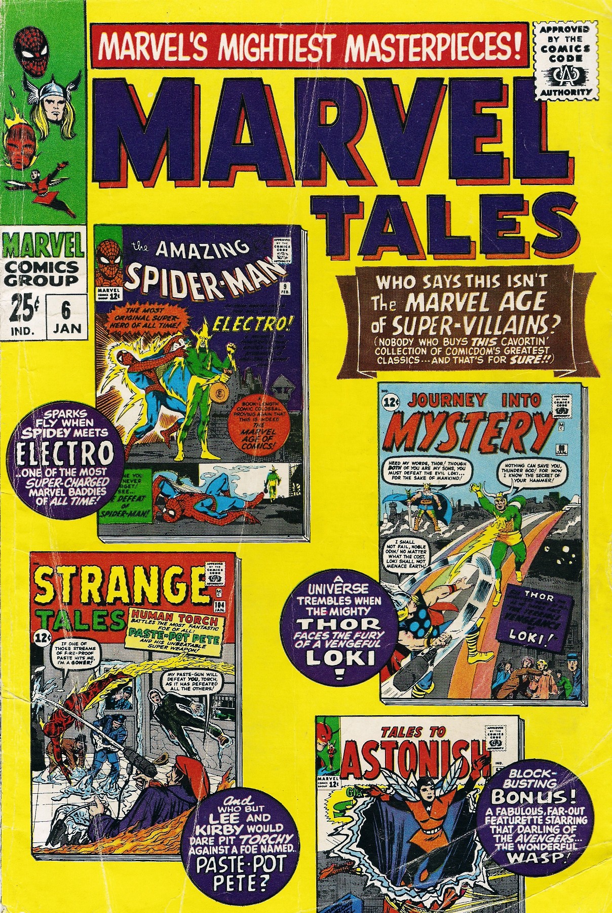 Read online Marvel Tales (1964) comic -  Issue #6 - 1